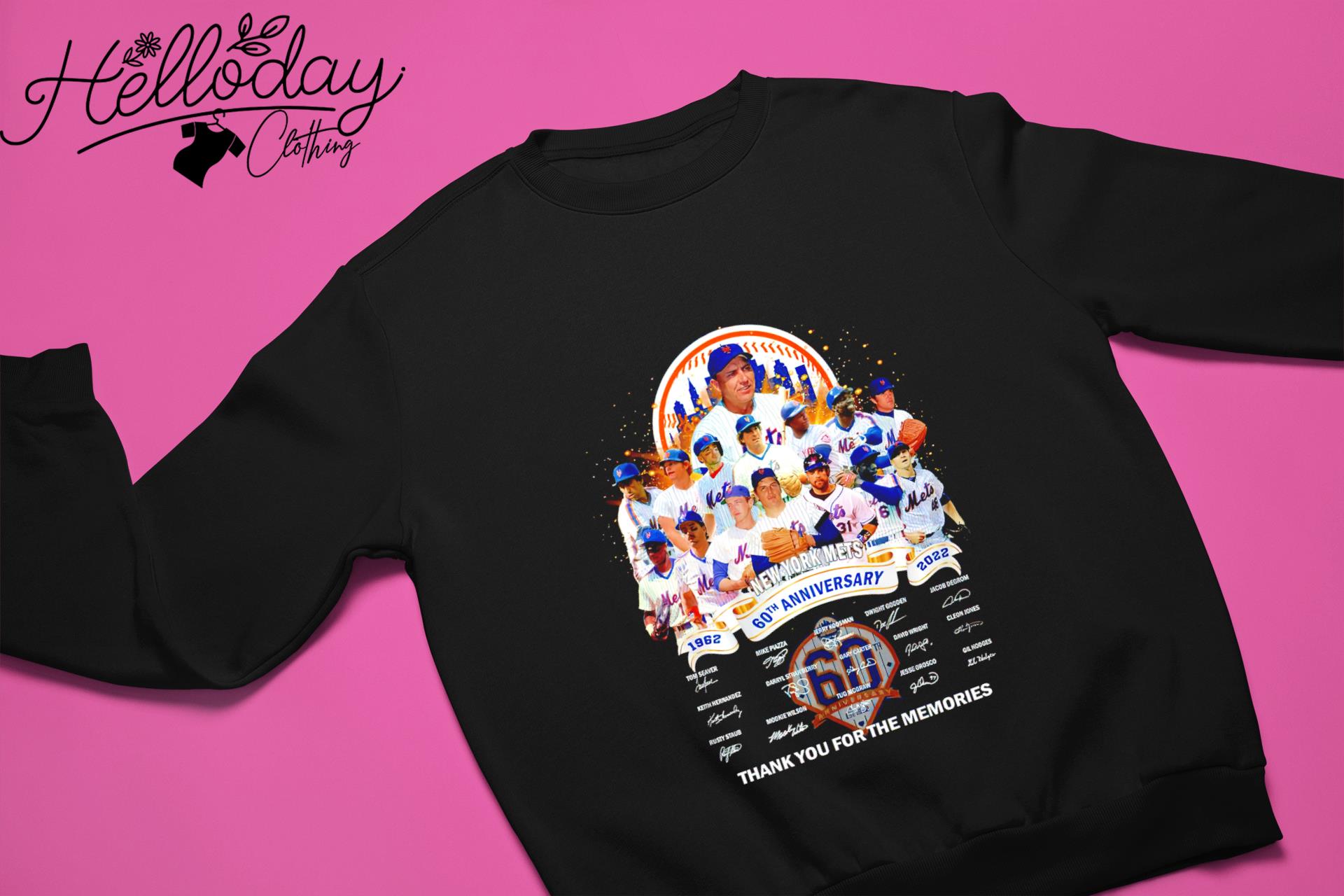 New York Mets 60th anniversary 1962 2022 thank you for the