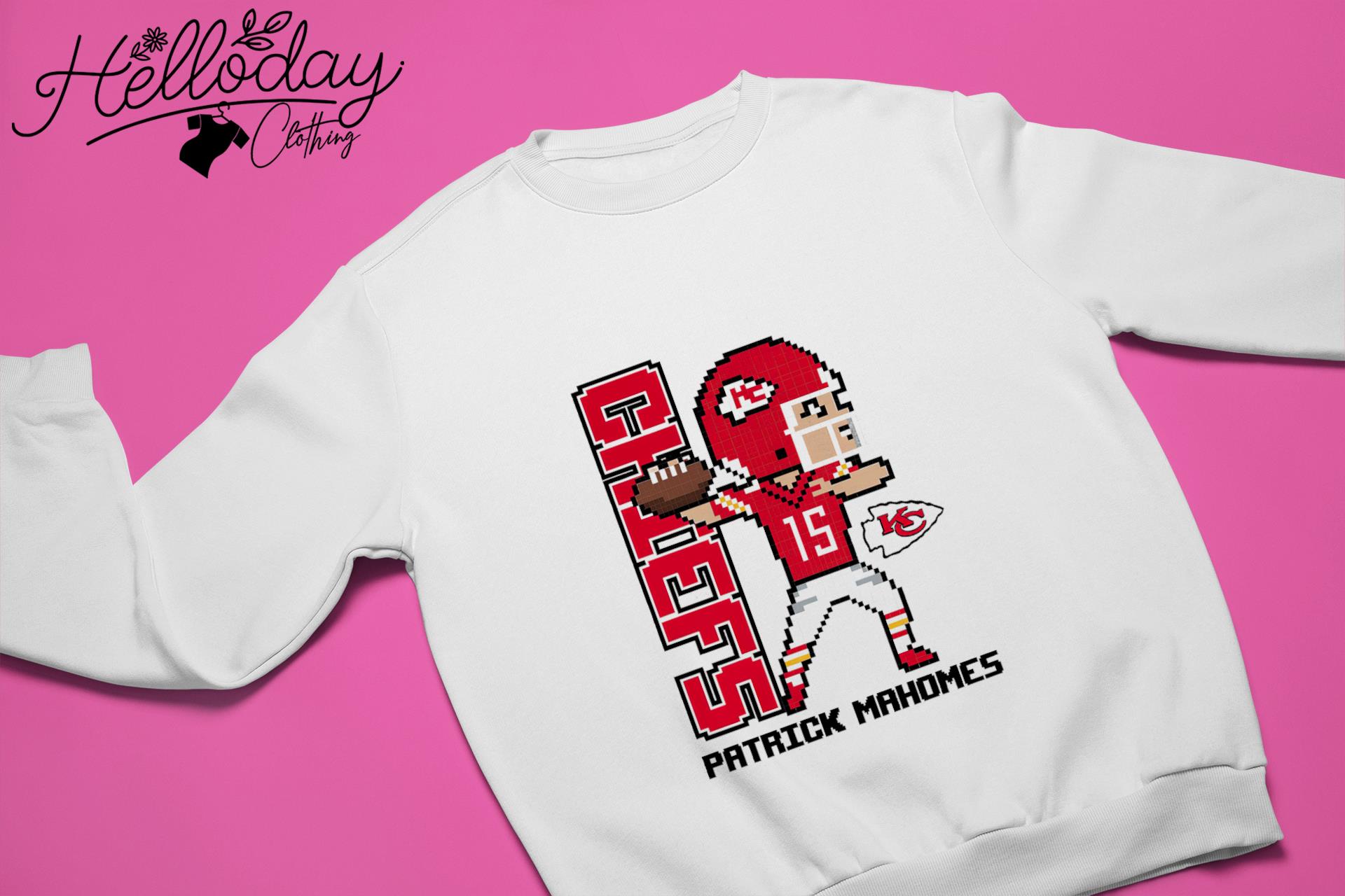 Travis Kelce KANSAS CITY CHIEFS APPAREL T SHIRT PIXEL ART 2 Kids T-Shirt by  Joe Hamilton - Pixels