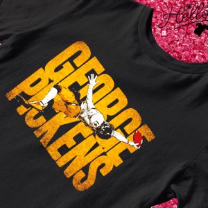 George Pickens Pittsburgh one hand catch bold shirt