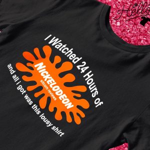 Nickelodeon sitcom reviews I watched 24 hours shirt