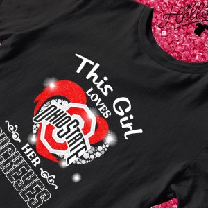 This girl loves Ohio State her Buckeyes T-shirt