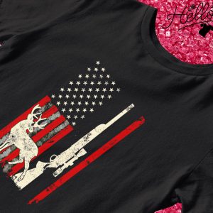 Hunter Rifle USA flag shirt