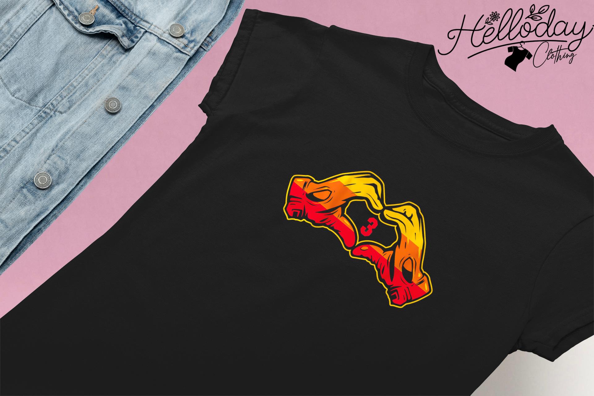 Houston Astros Jeremy Pena heart hands art shirt - Limotees