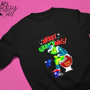 Merry Grinchmas Buffalo Bills Grinch New England Patriots and New York Jets  toilet Paper sweater, hoodie, sweater, long sleeve and tank top