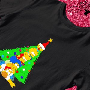Simpsons Family Christmas tree shirt