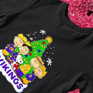 Snoopy And Friends Minnesota Vikings Christmas Shirt, hoodie, sweater, long  sleeve and tank top