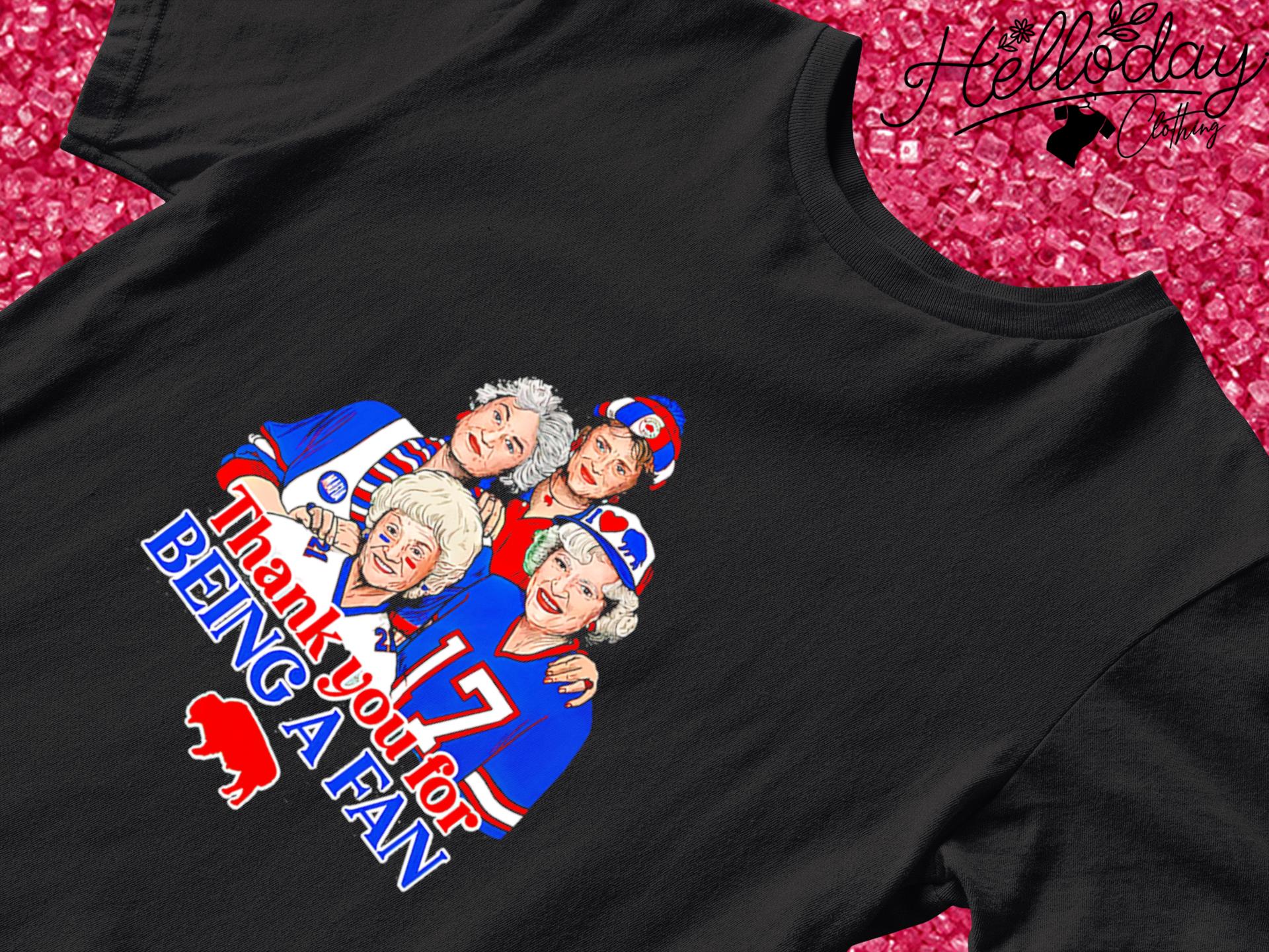 Buy Golden Girls Buffalo Bills Tee Retro 80S Vintage Thank You For