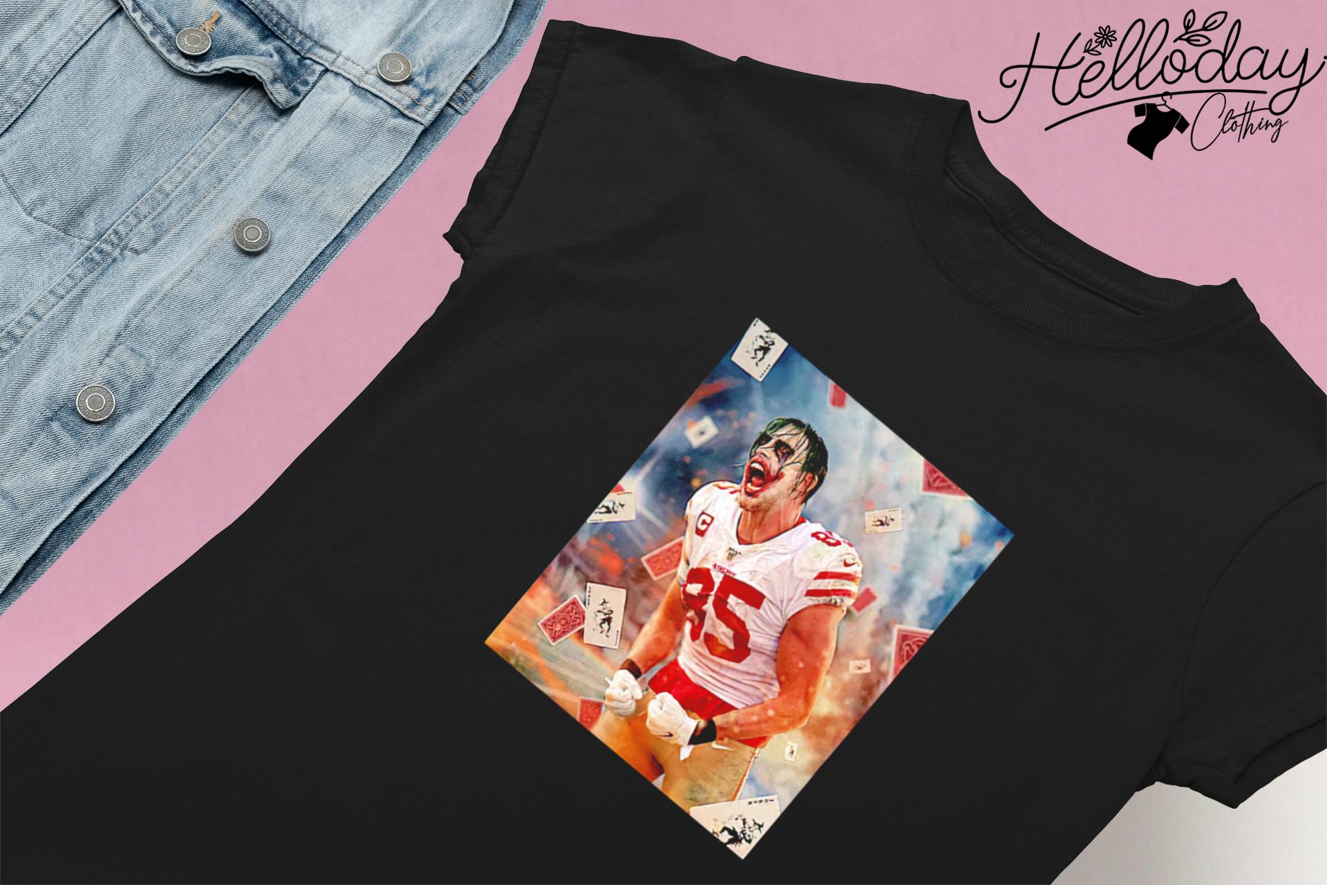 San Francisco 49ers George Kittle The Joker shirt, hoodie, sweater, long  sleeve and tank top