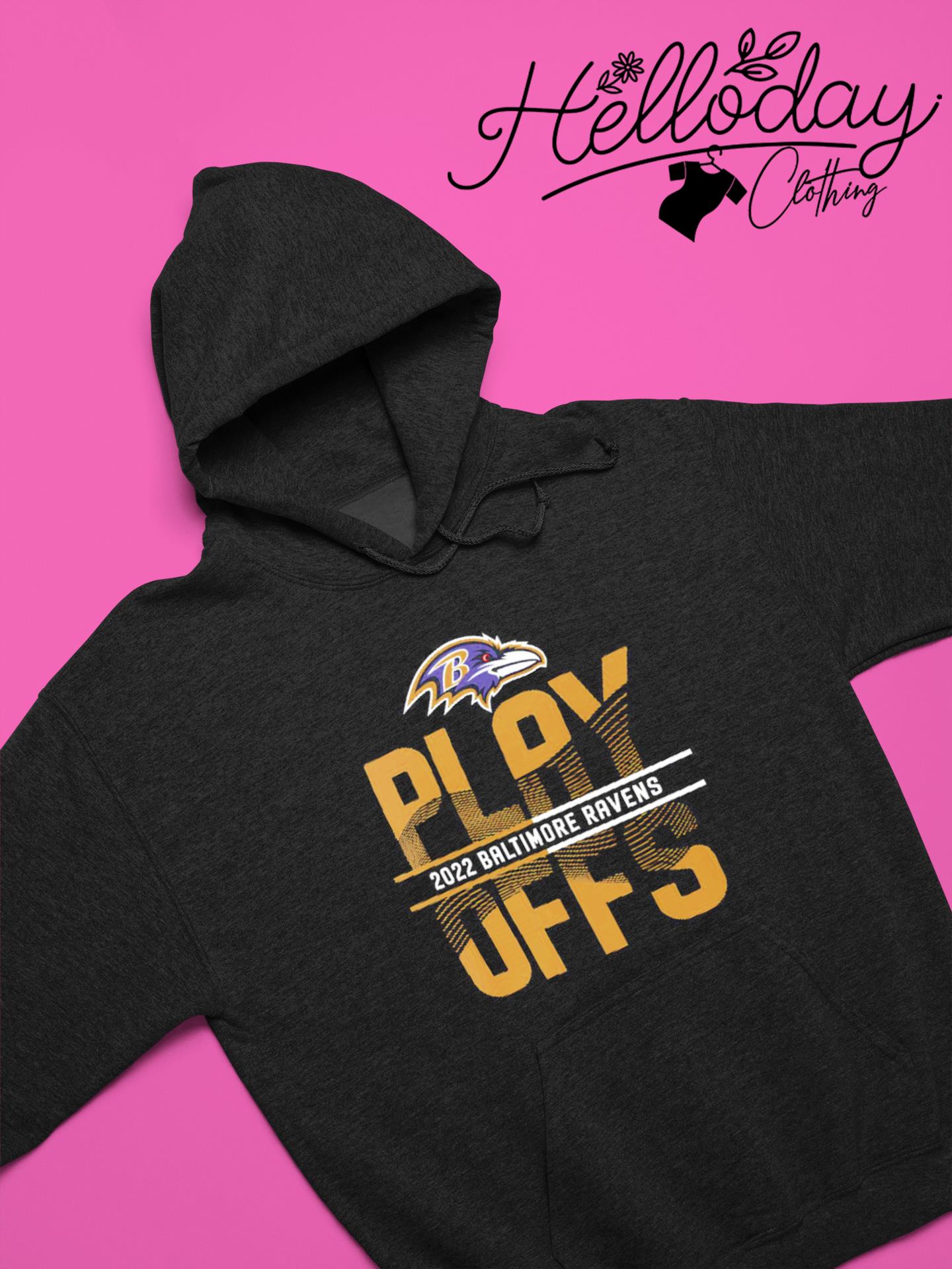 Baltimore Ravens 2022 NFL Playoffs shirt, hoodie, sweater, long