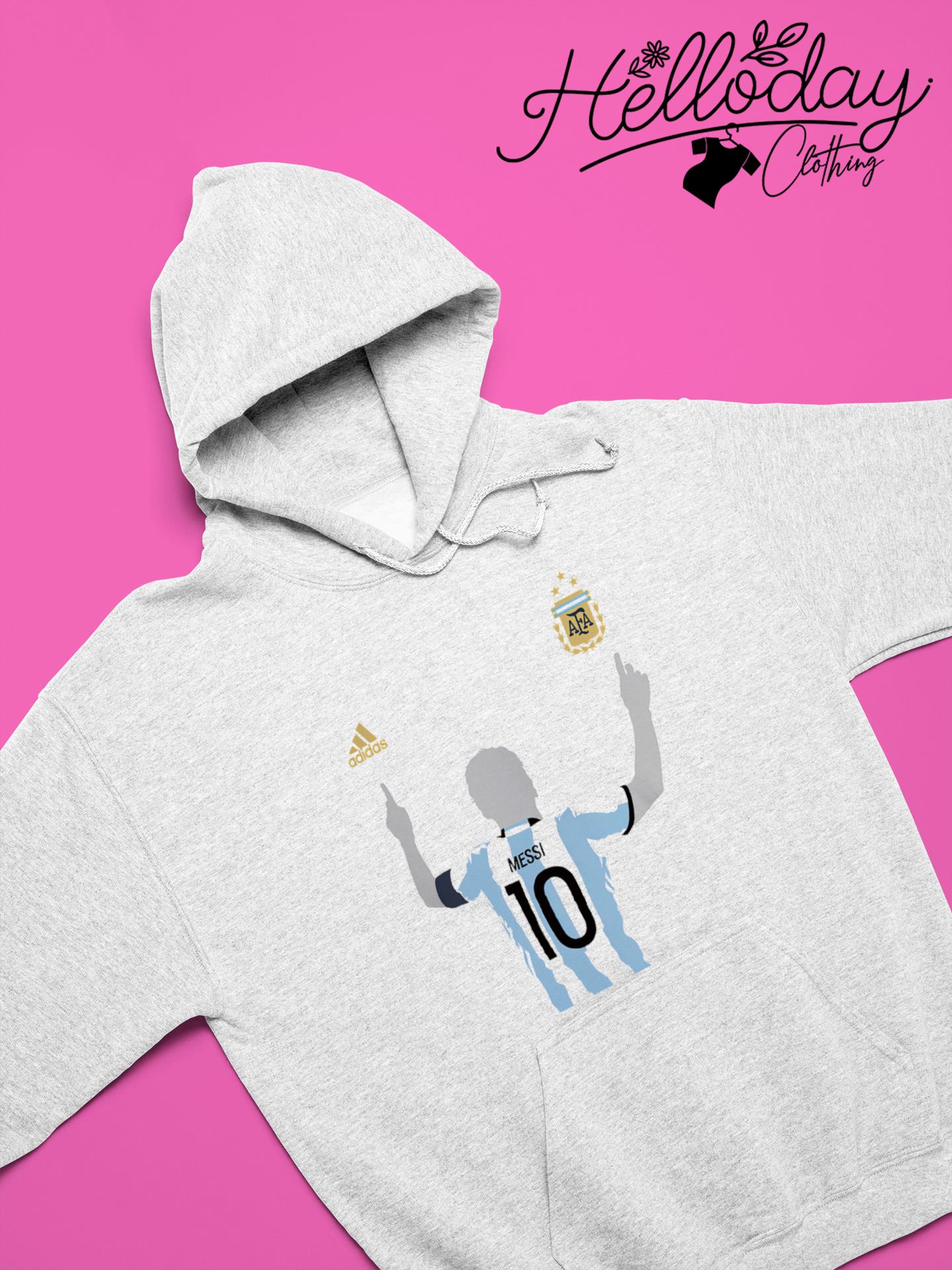 Lionel Messi Argentina National Team adidas 2022 Winners Celebration T-Shirt,  hoodie, sweater, long sleeve and tank top