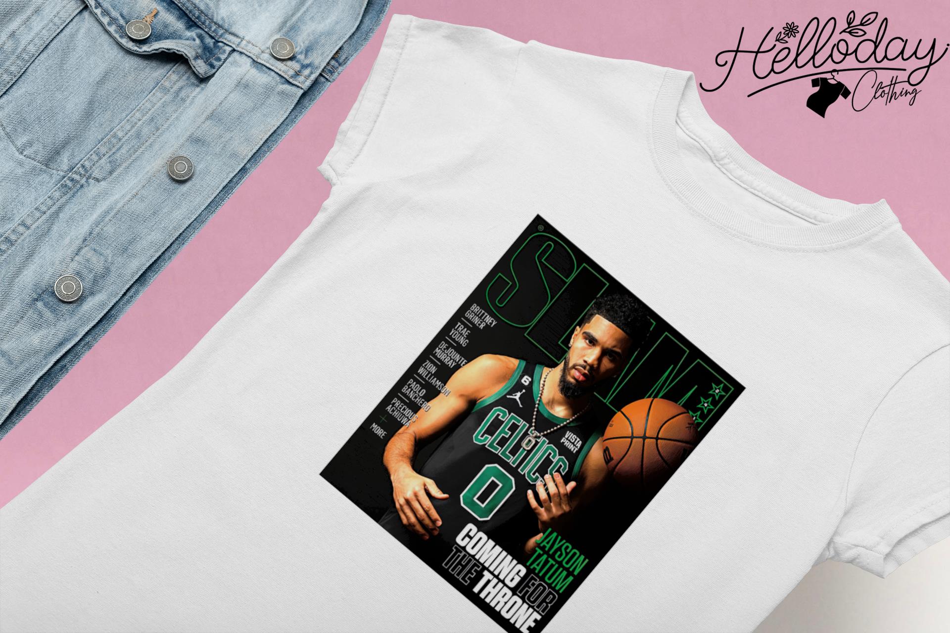 SLAM Jayson Tatum Coming For The Throne shirt, hoodie, sweater