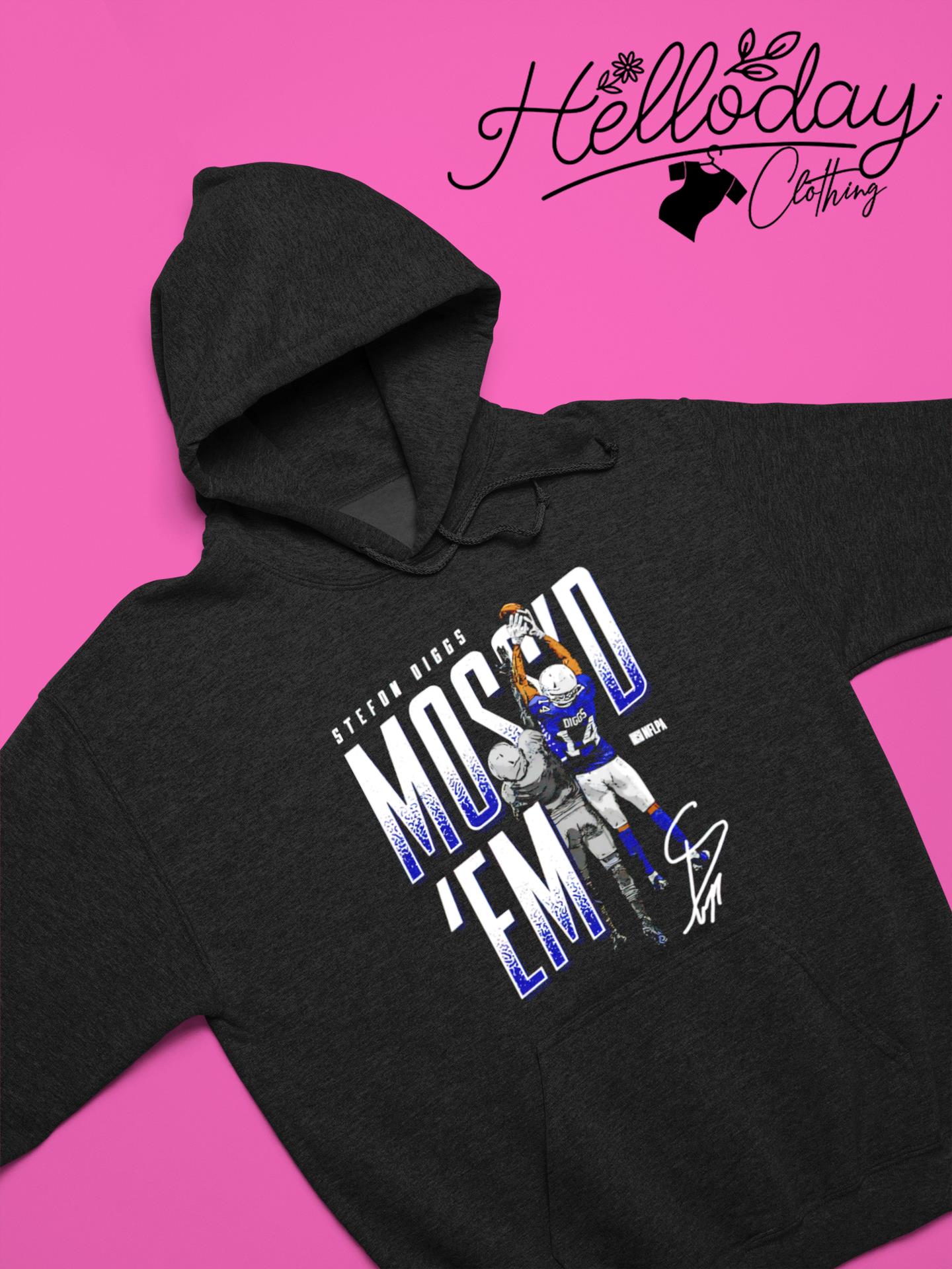 Stefon Diggs Moss'd Em signature shirt, hoodie, sweater, long sleeve and  tank top