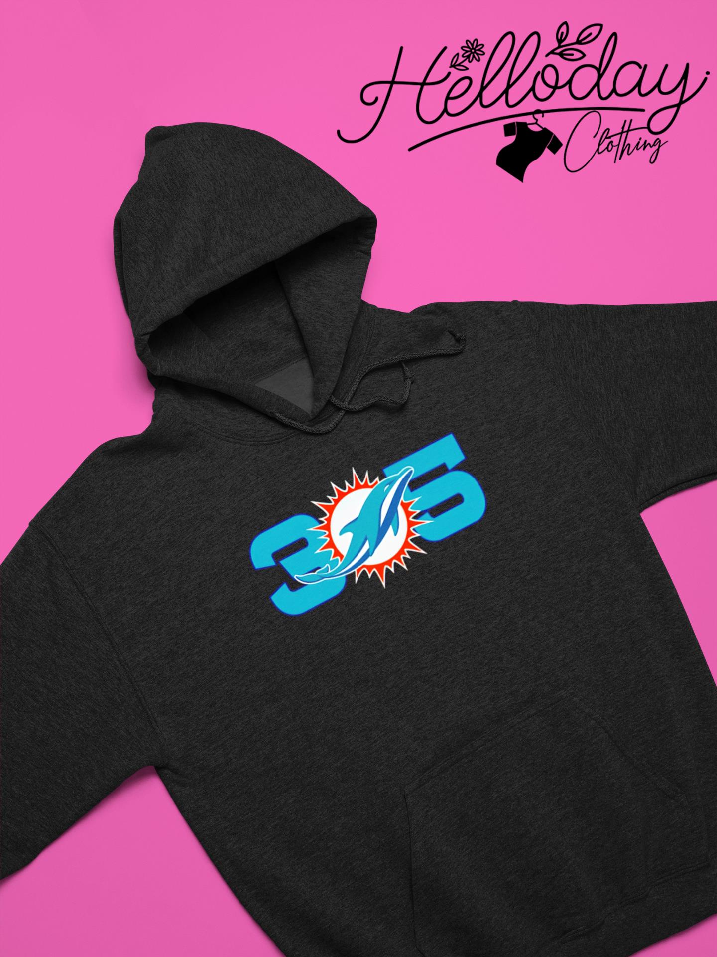 305 Miami Dolphins shirt, hoodie, sweater, long sleeve and tank top