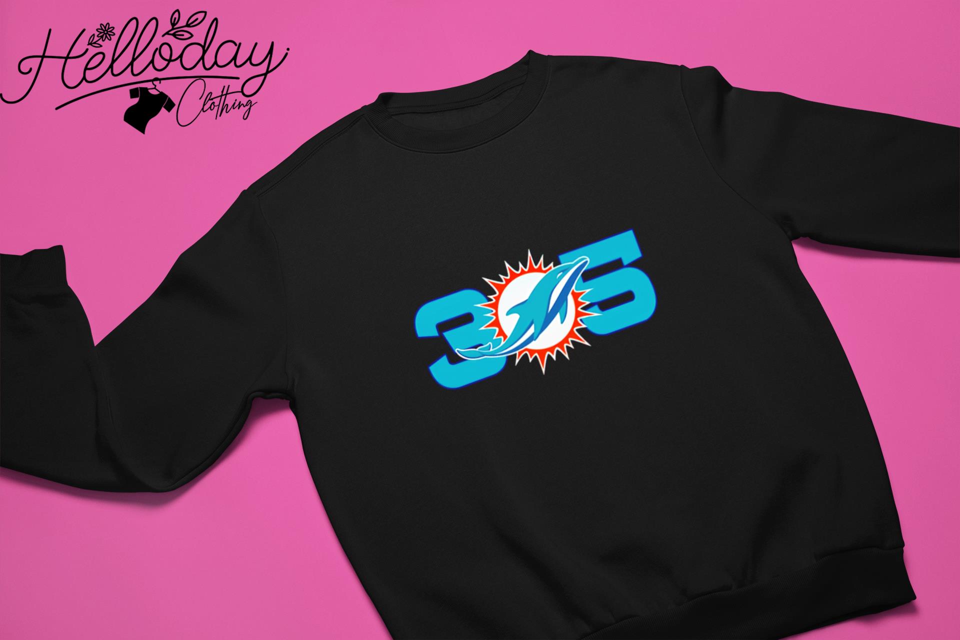 305 Miami Dolphins shirt, hoodie, sweater, long sleeve and tank top