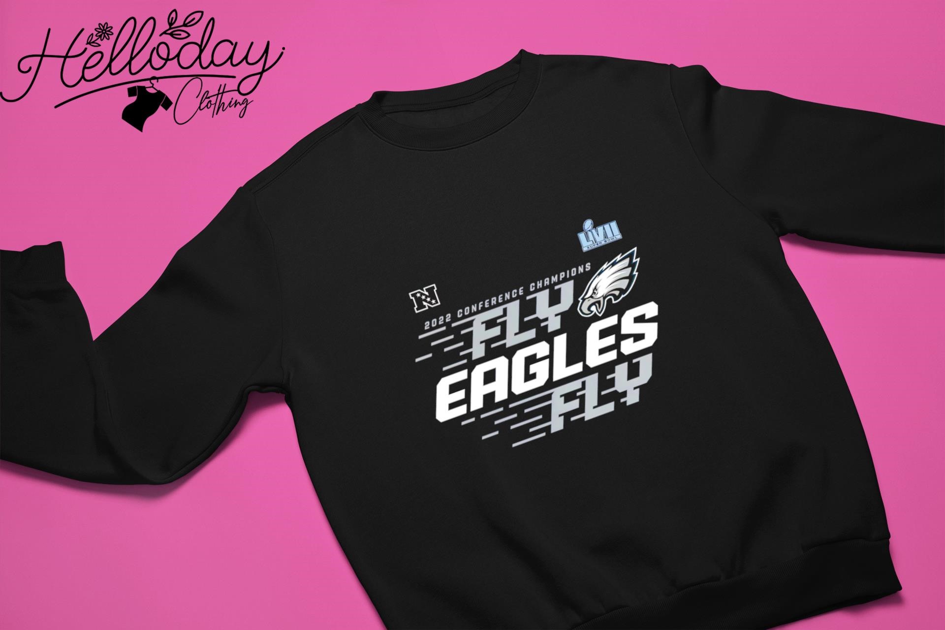 Philadelphia eagles nfc champions 2022 fly eagles fly shirt, hoodie,  sweater, long sleeve and tank top