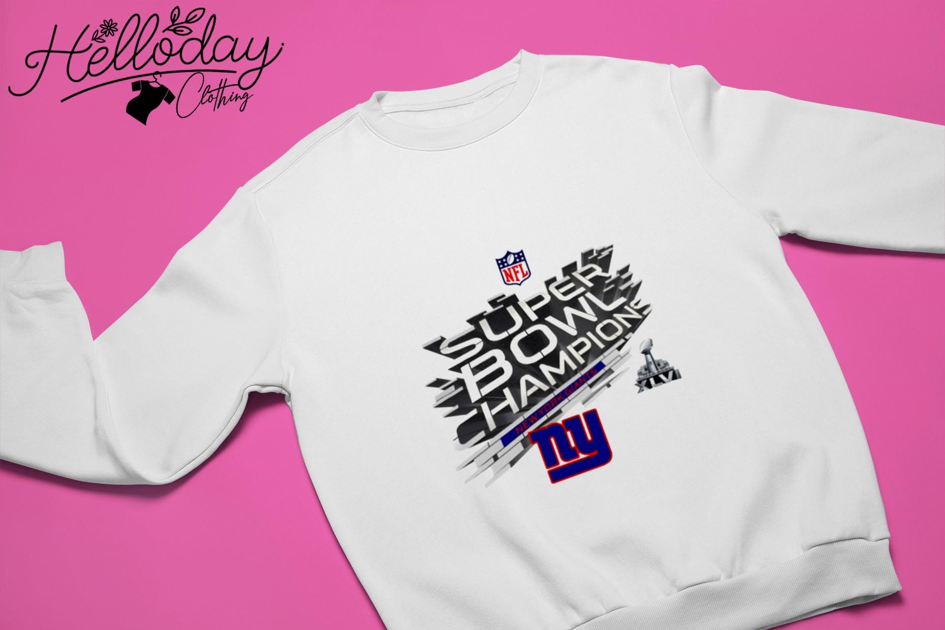 New York Giants Football Established 1925 4x Super Bowl Champions shirt,  hoodie, sweater, long sleeve and tank top