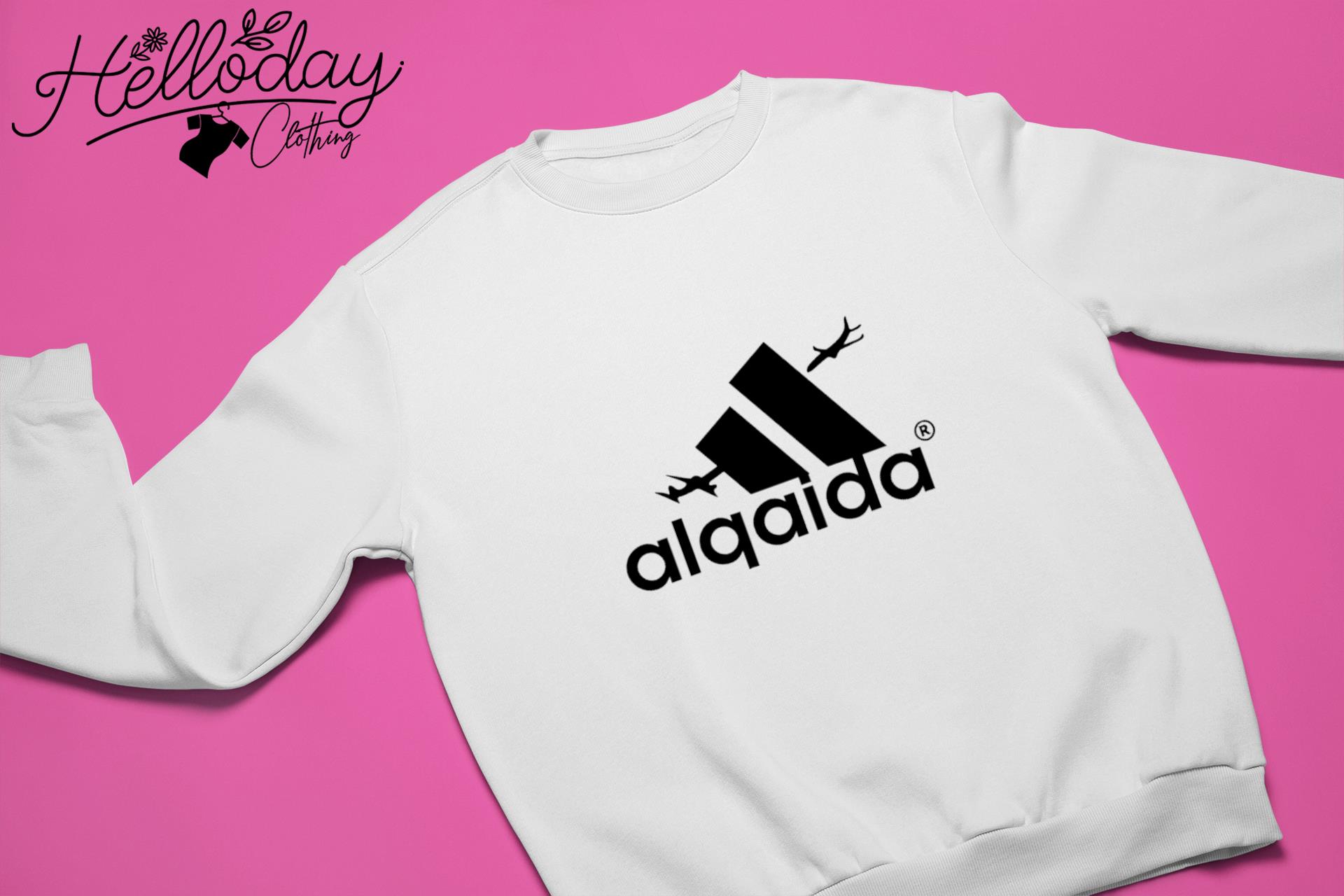Alqaida Adidas logo shirt, hoodie, long sleeve and tank top