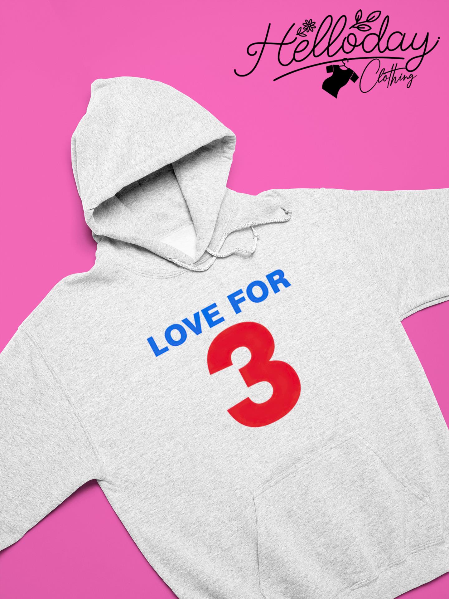 Love for Damar 3 Shirt (Style: Z66 Hoodie, Color: Royal, Size: XL)