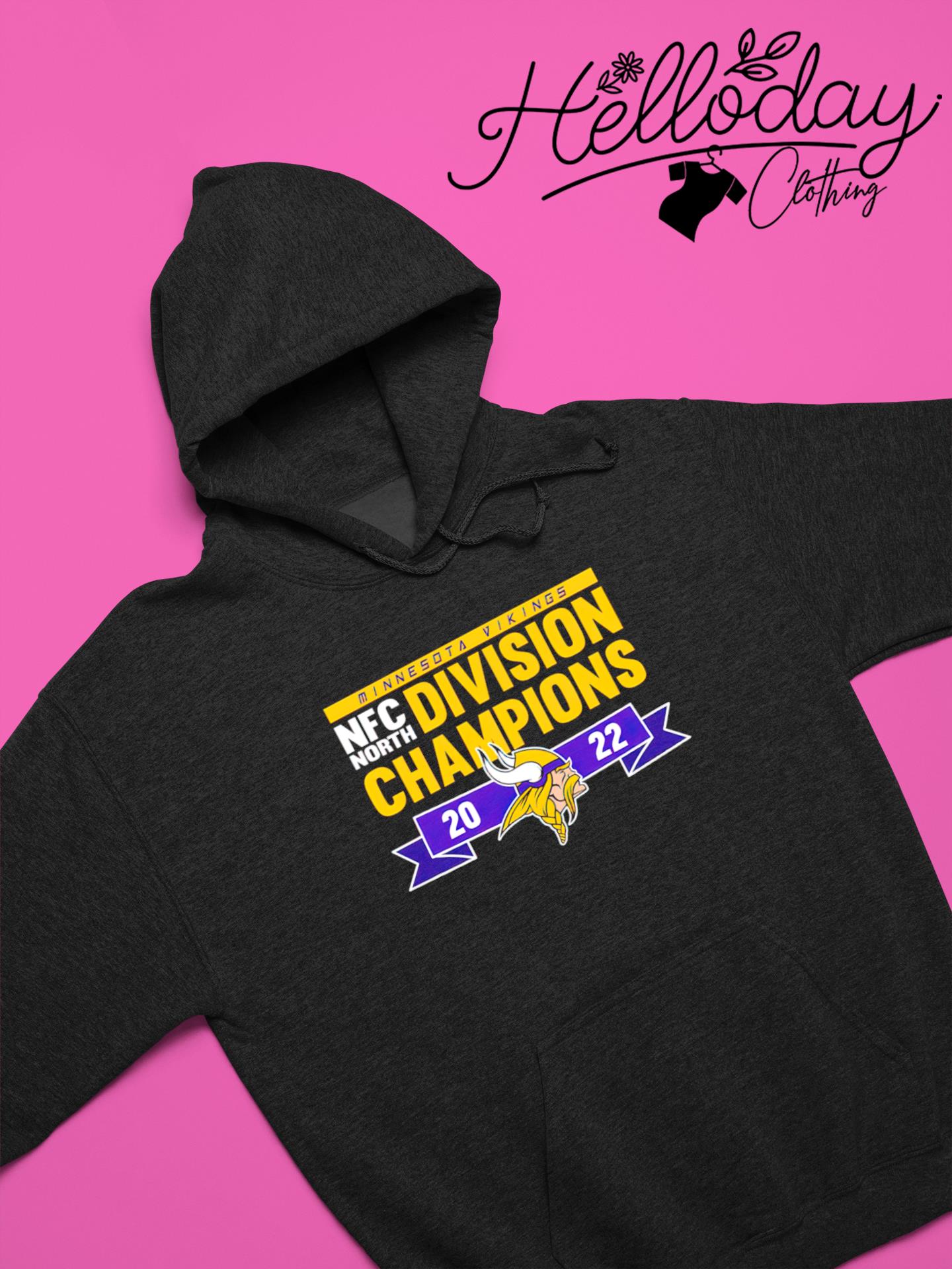 SALE] Go Minnesota Vikings NFC North Division Champions 2022 Shirt