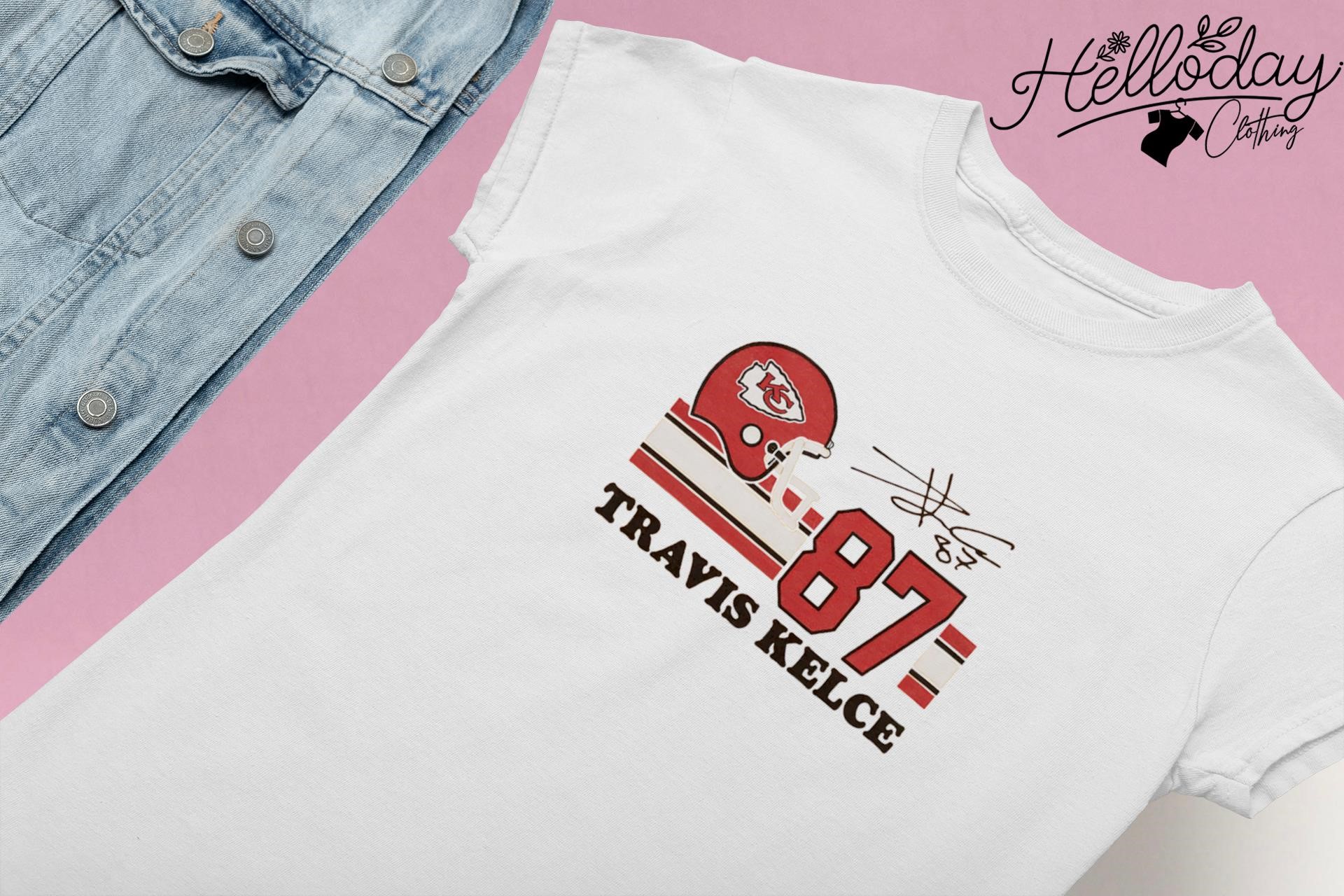 Kansas City Chiefs Travis Kelce #87 signature shirt, hoodie, sweater, long  sleeve and tank top