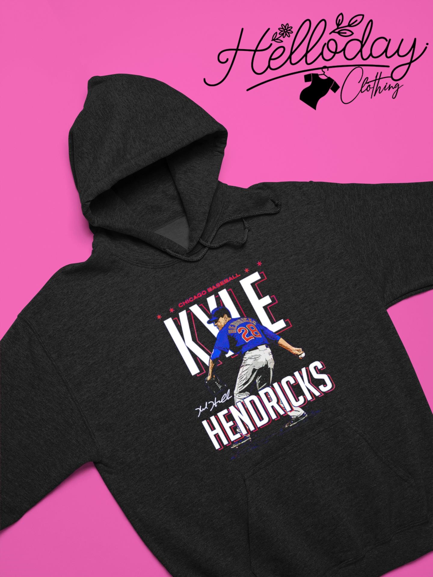 Kyle Hendricks Chicago C Player Map Signature T-Shirt, hoodie, sweater,  long sleeve and tank top