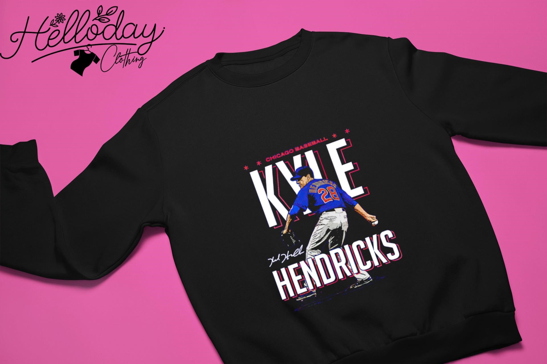 Premium kyle Hendricks Chicago C Hyper Signature T-Shirt - Guineashirt  Premium ™ LLC