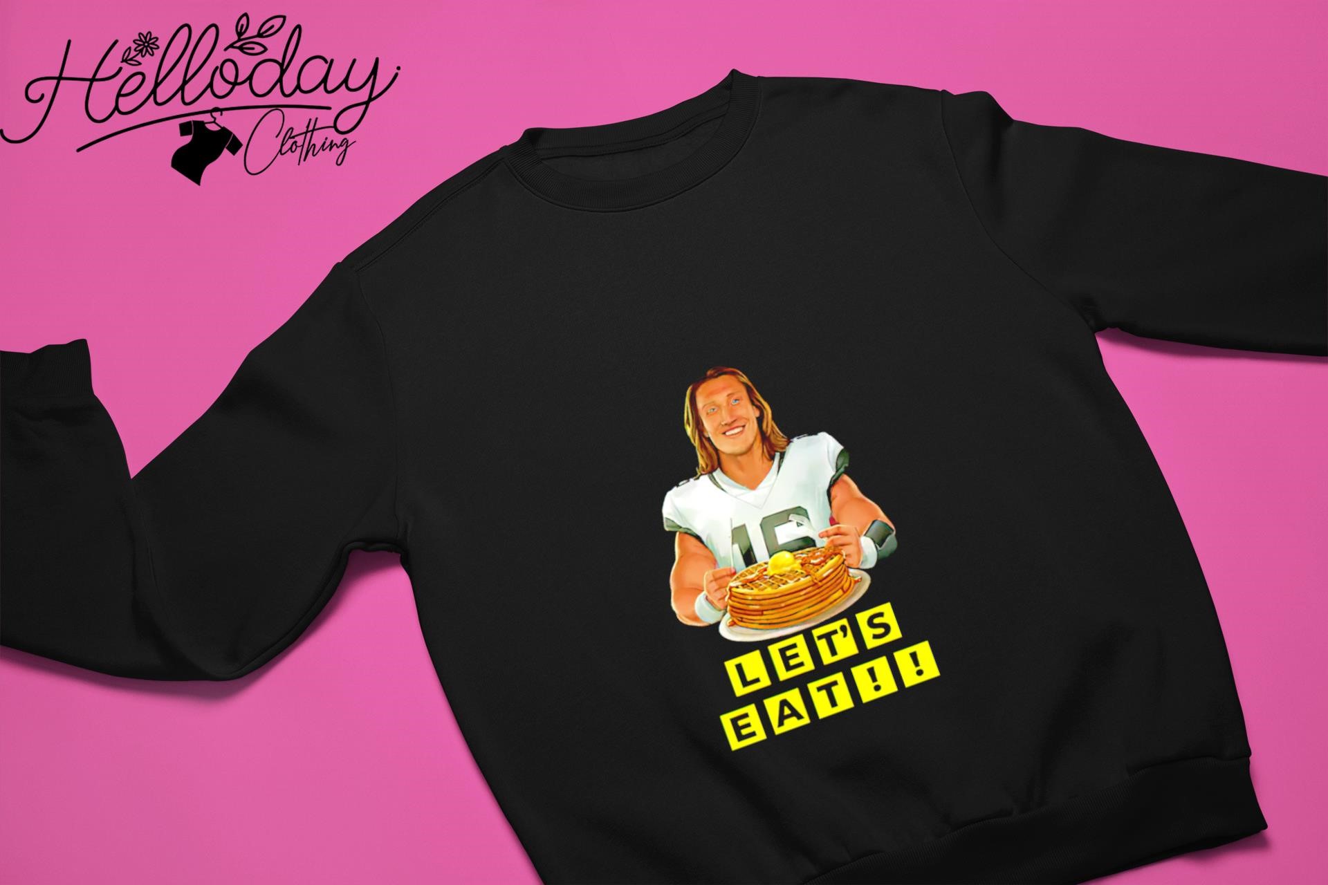 Lets Eat Trevor Lawrence Waffle House Unisex Heavy Blend 