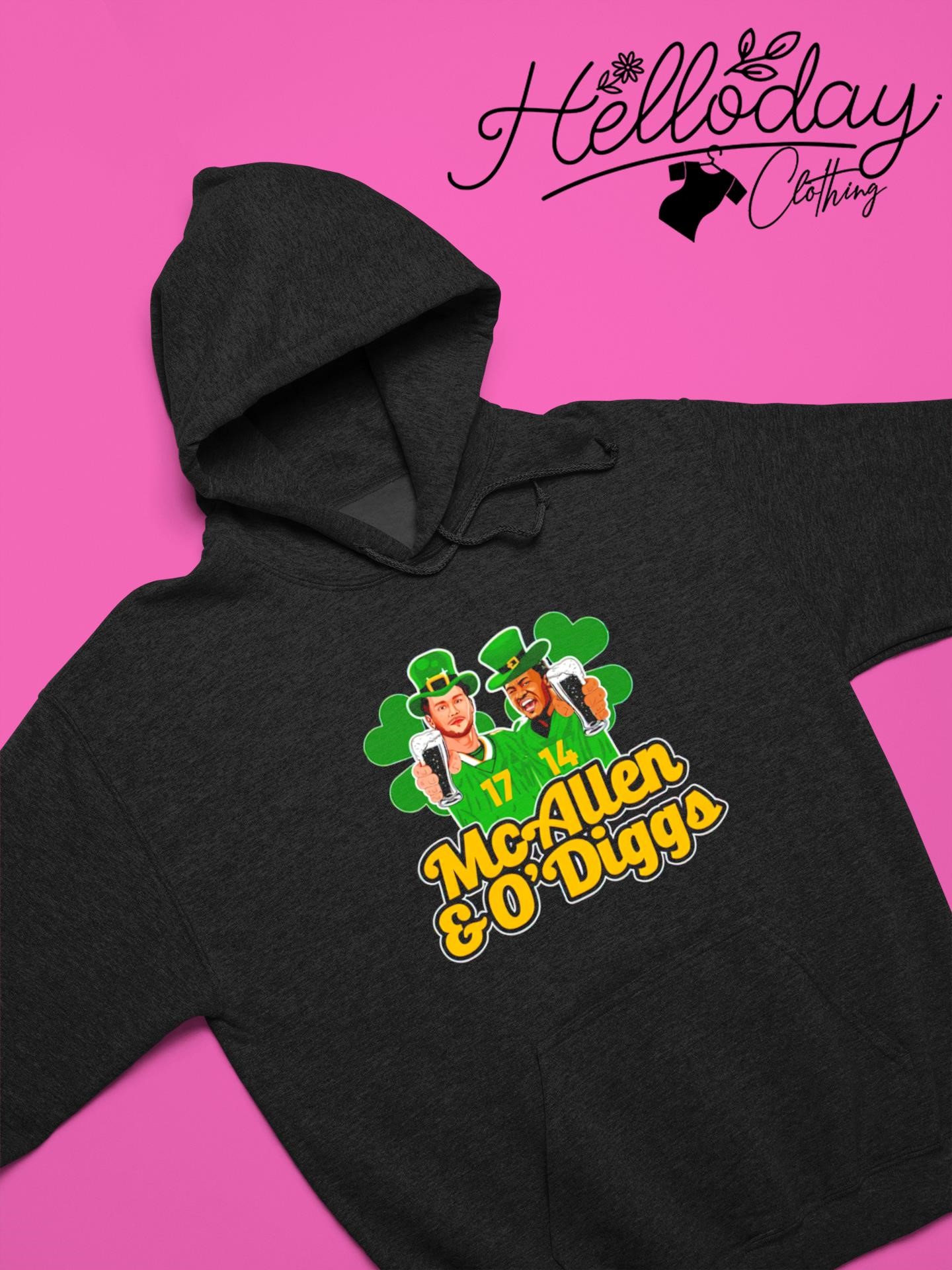 McAllen And O'Diggs Buffalo Bills St Patrick's Day Shirt