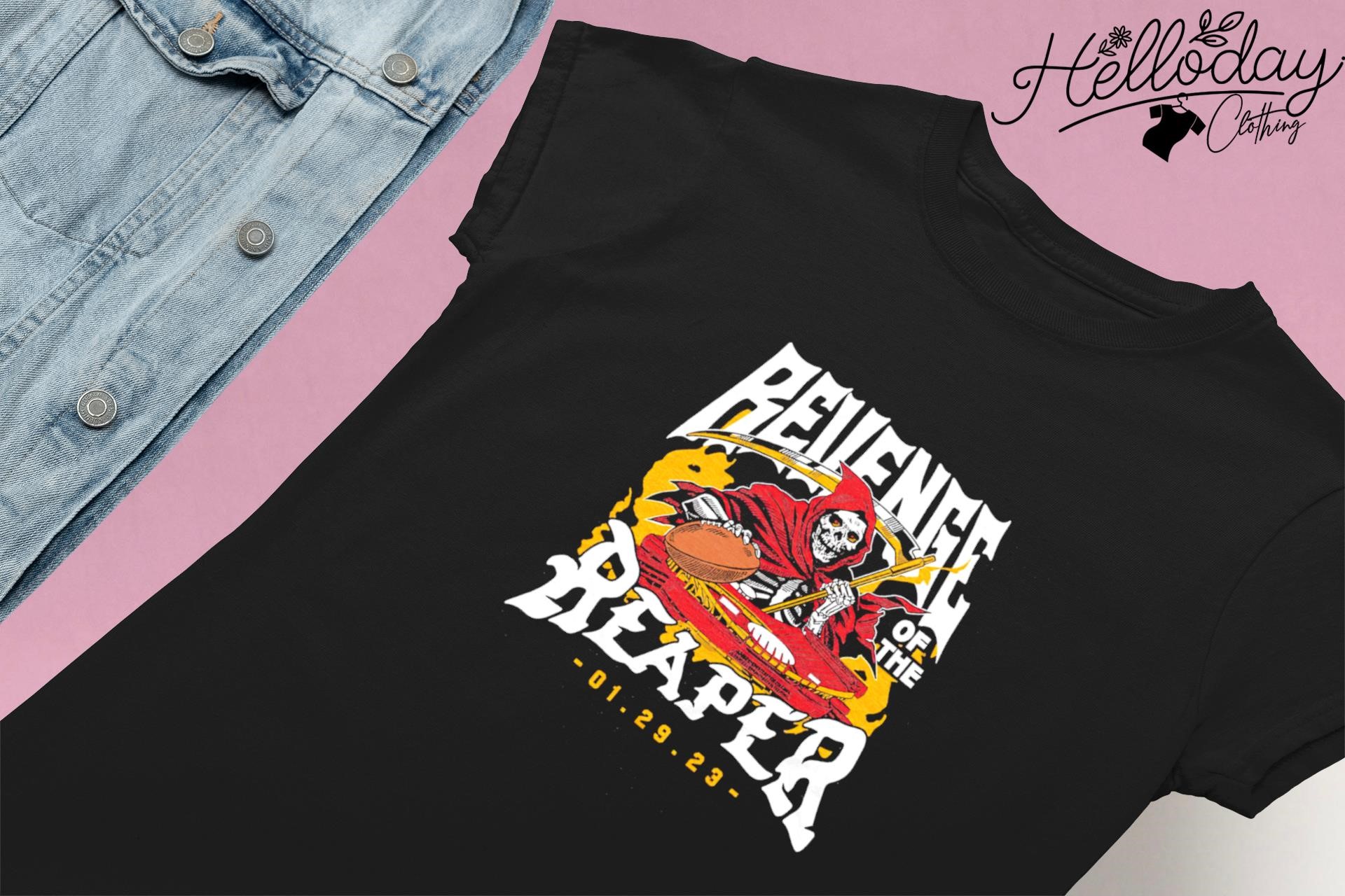 Revenge of the Reaper Death Patrick Mahomes shirt - Store T-shirt Shopping  Online