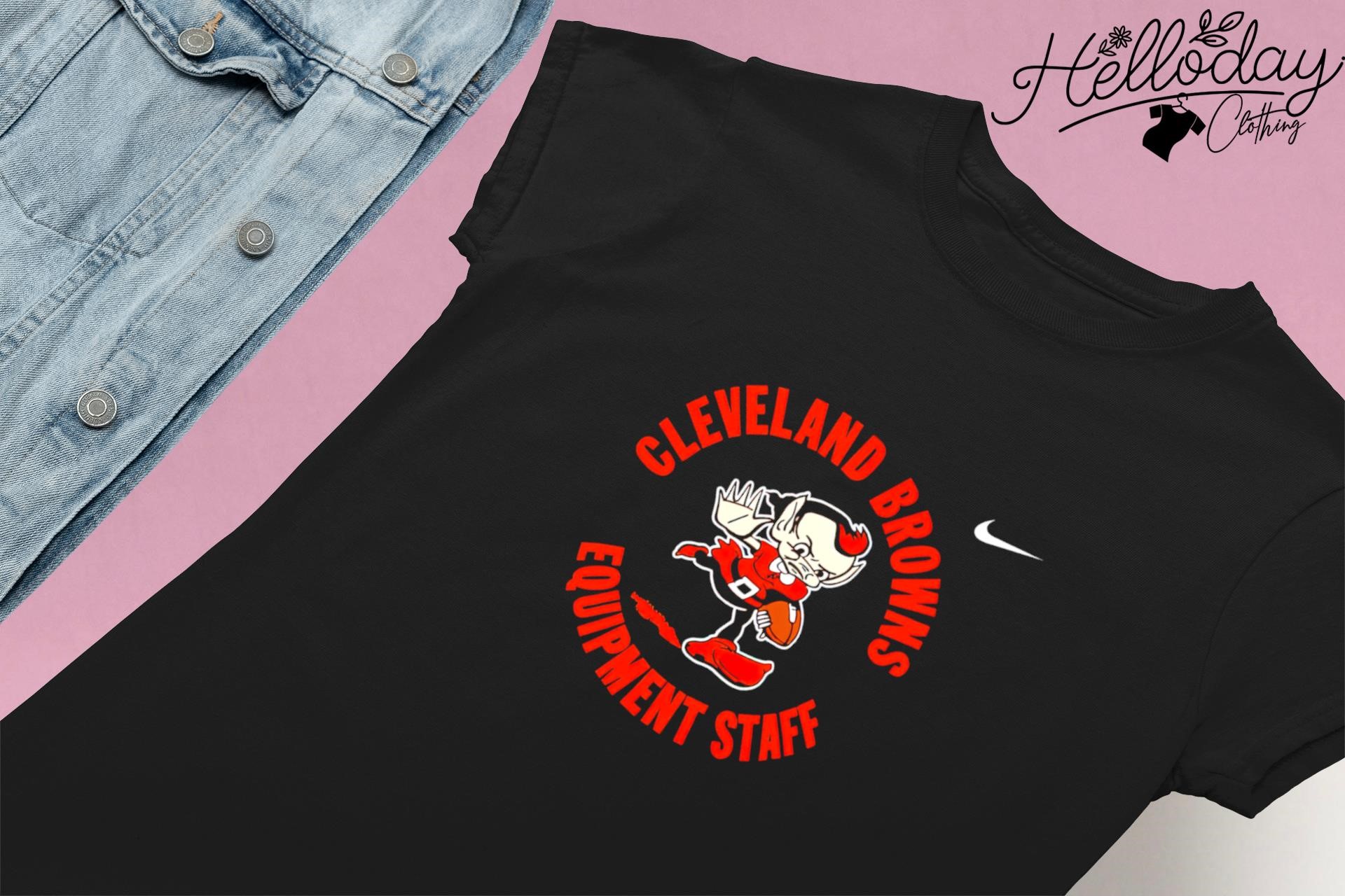 Cleveland Browns Equipment Staff Nike shirt