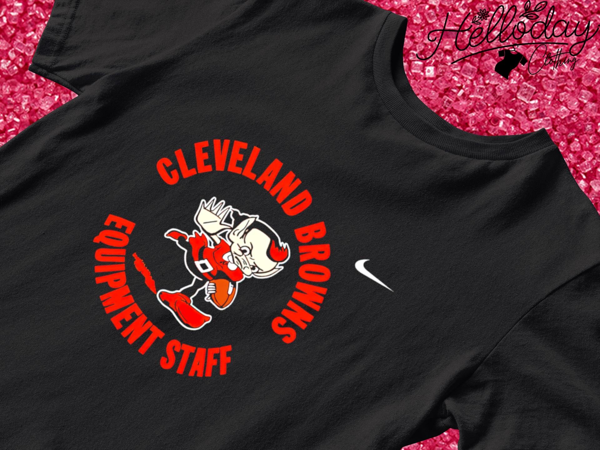 Official Cleveland browns equipment staff T-shirt, hoodie, sweater, long  sleeve and tank top