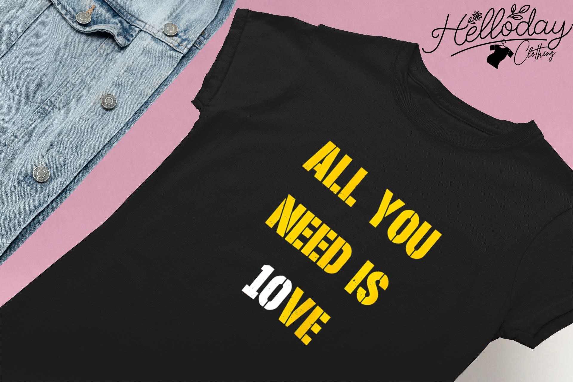 Official Jordan Love Green Bay Packers Go Pack Go All You Need Is Love  Signature shirt, hoodie, sweater, long sleeve and tank top