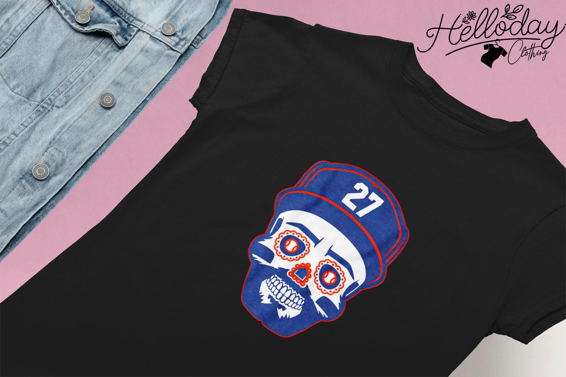 Jose Altuve Sugar Skull T-shirt - Shibtee Clothing