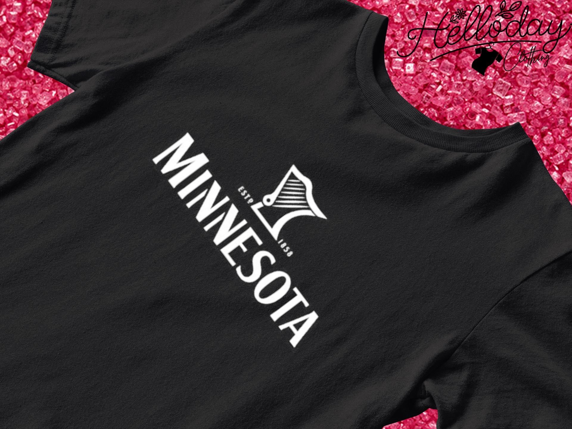 Minnesota est 1858 St. Patrick's Day shirt