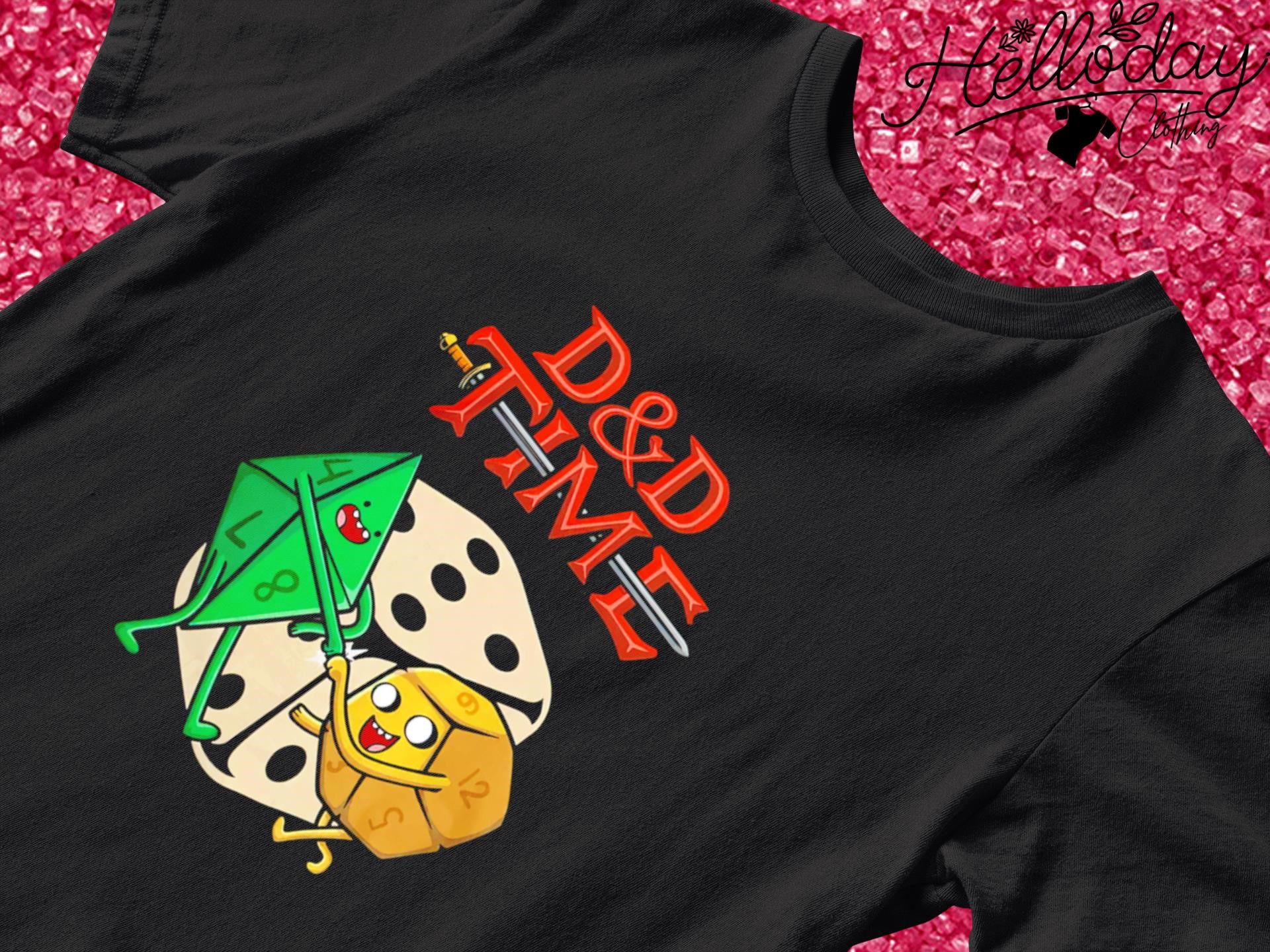 D&D Time Dungeons and Dragons shirt