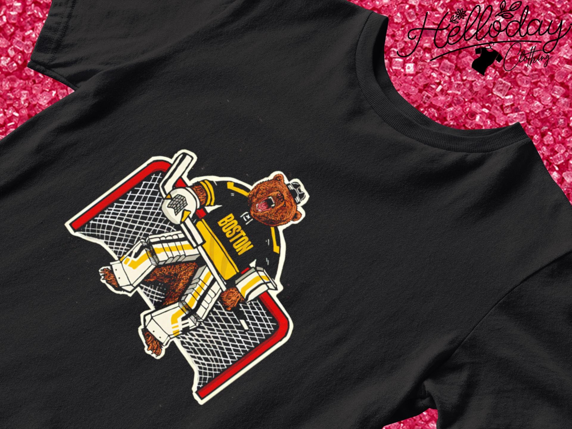 Goalie Bear Boston Bruins shirt