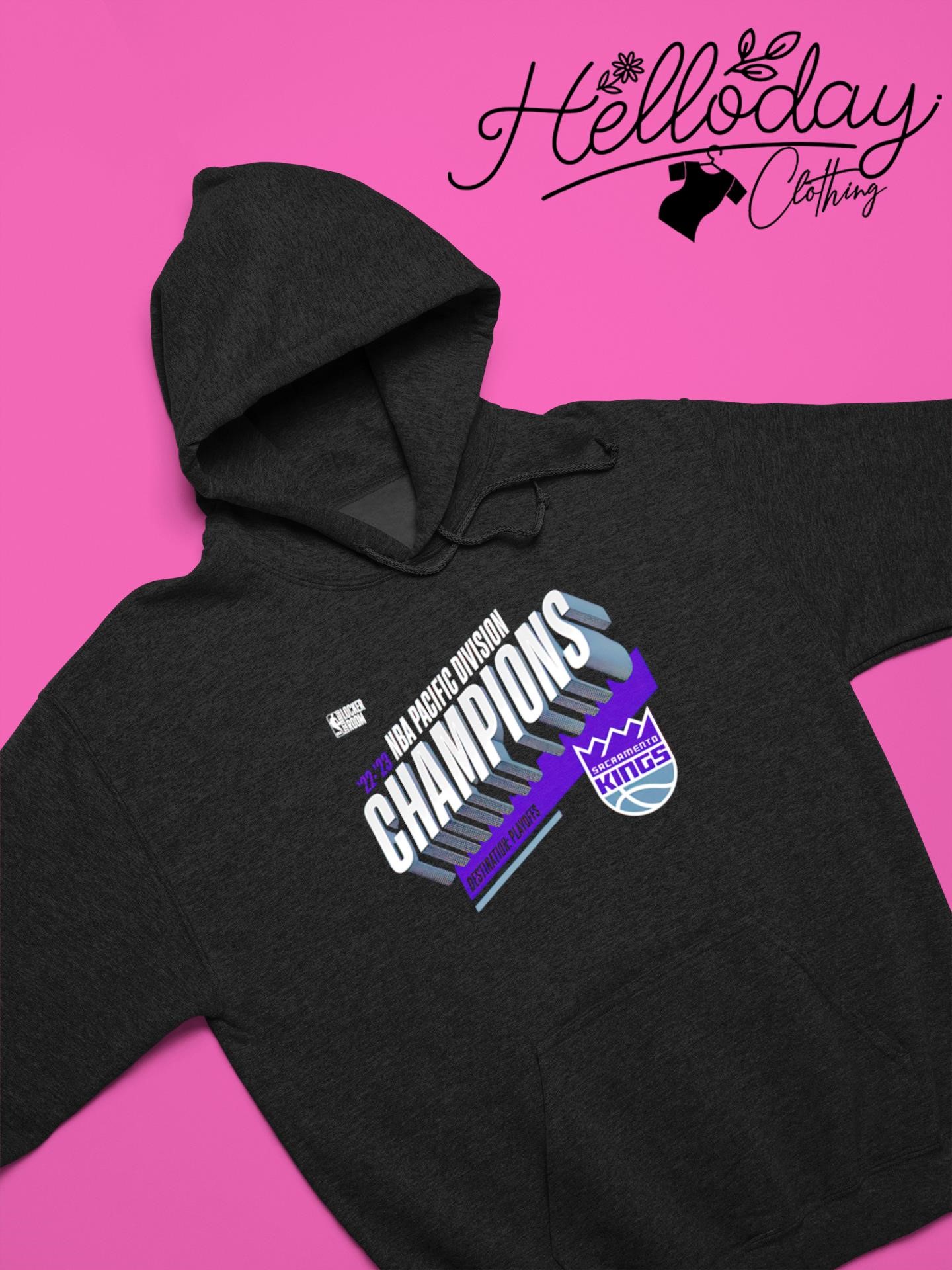 Sacramento Kings 2023 Pacific Division Champions Locker Room T-Shirt,  hoodie, sweater, long sleeve and tank top