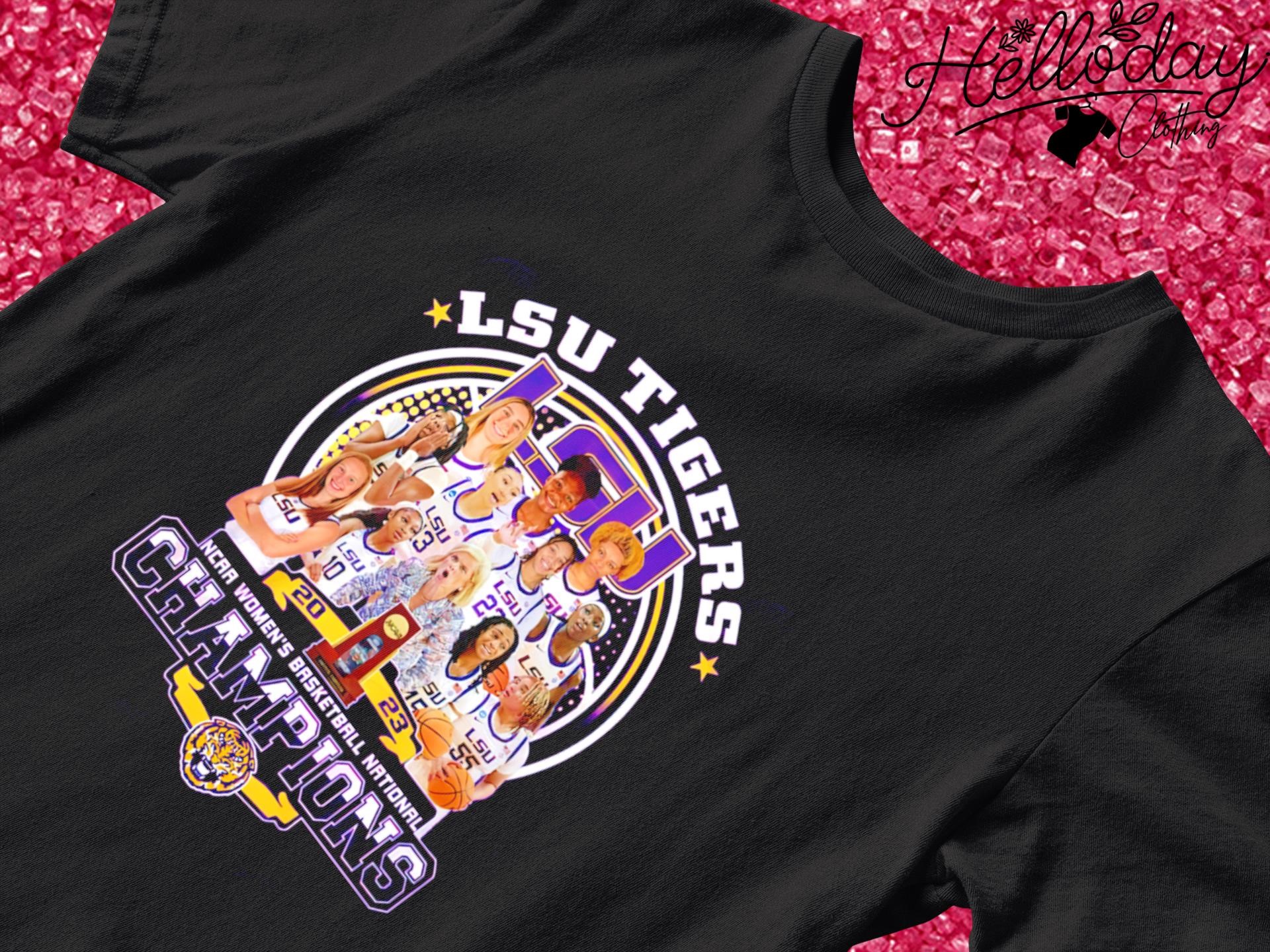 LSU Tigers NCAA Women’s Basketball National Champions 2023 shirt