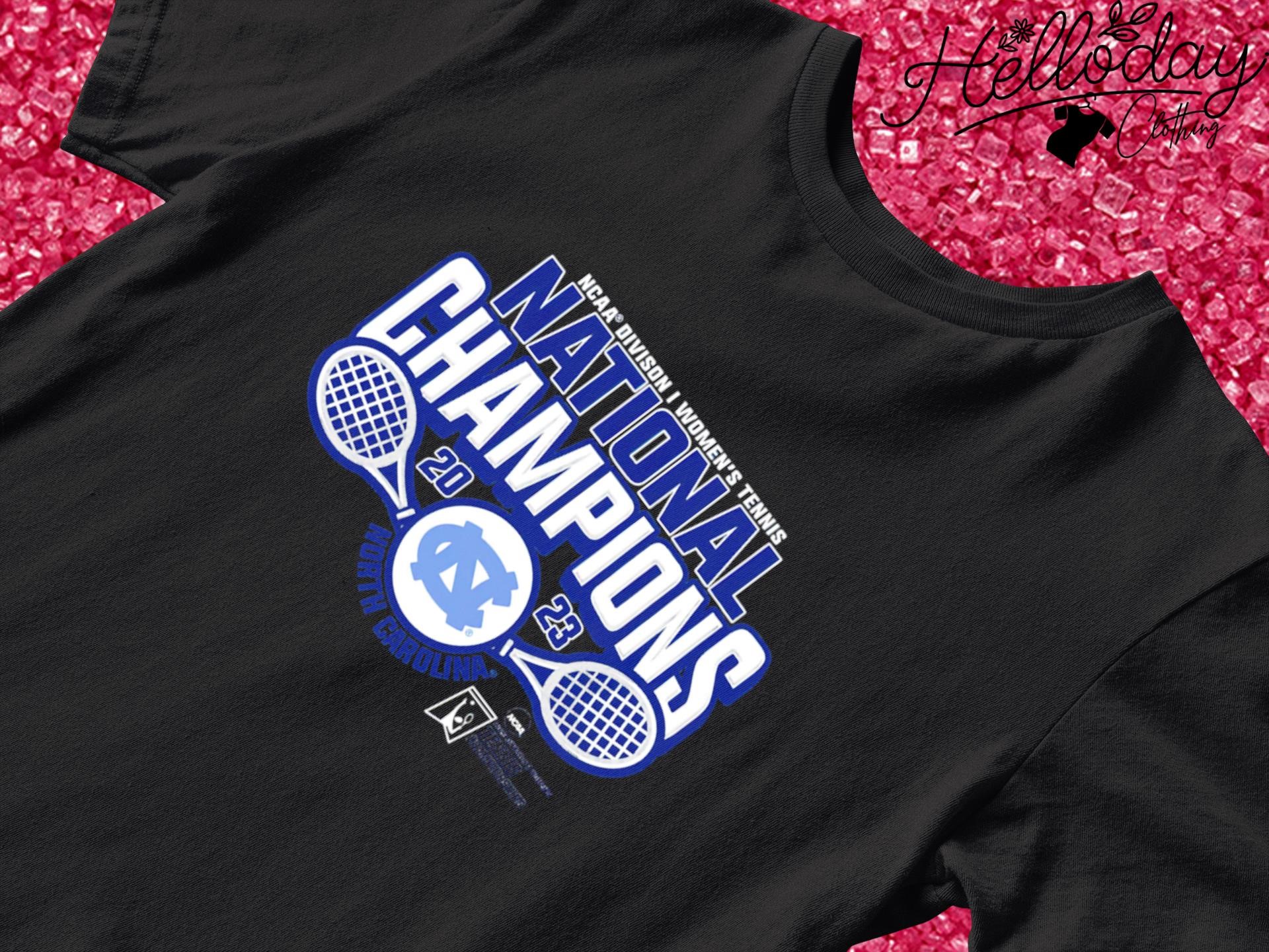 North Carolina Tar Heels NCAA Women's Tennis National Champions 2023 T-shirt