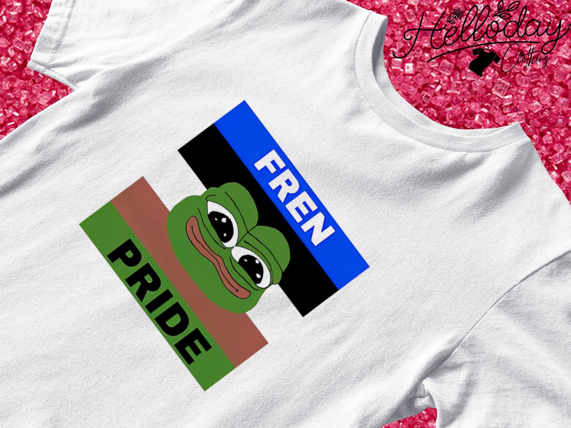 Pepe fren pride shirt