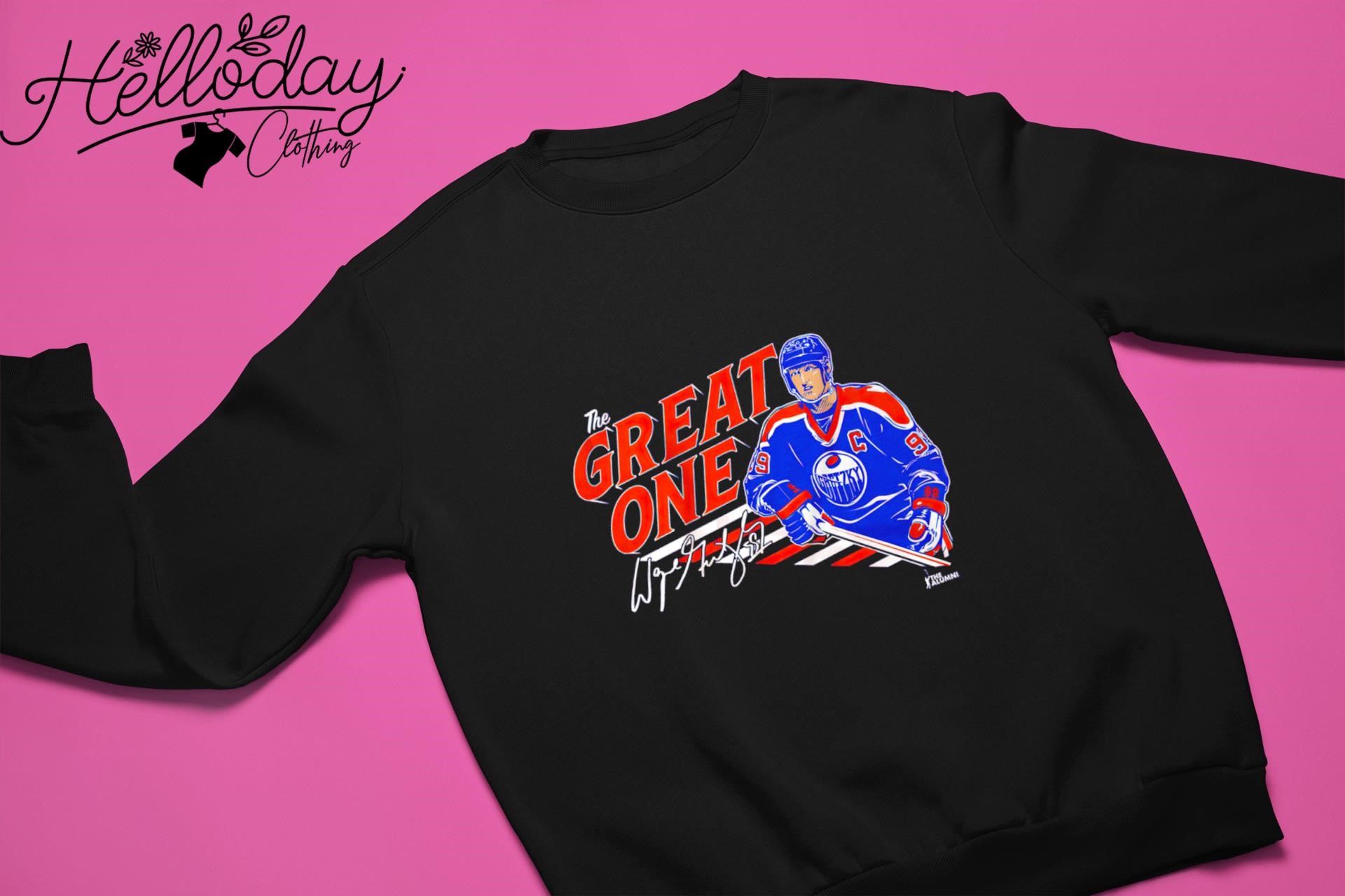 Official wayne gretzky the great one signature shirt, hoodie, sweater, long  sleeve and tank top