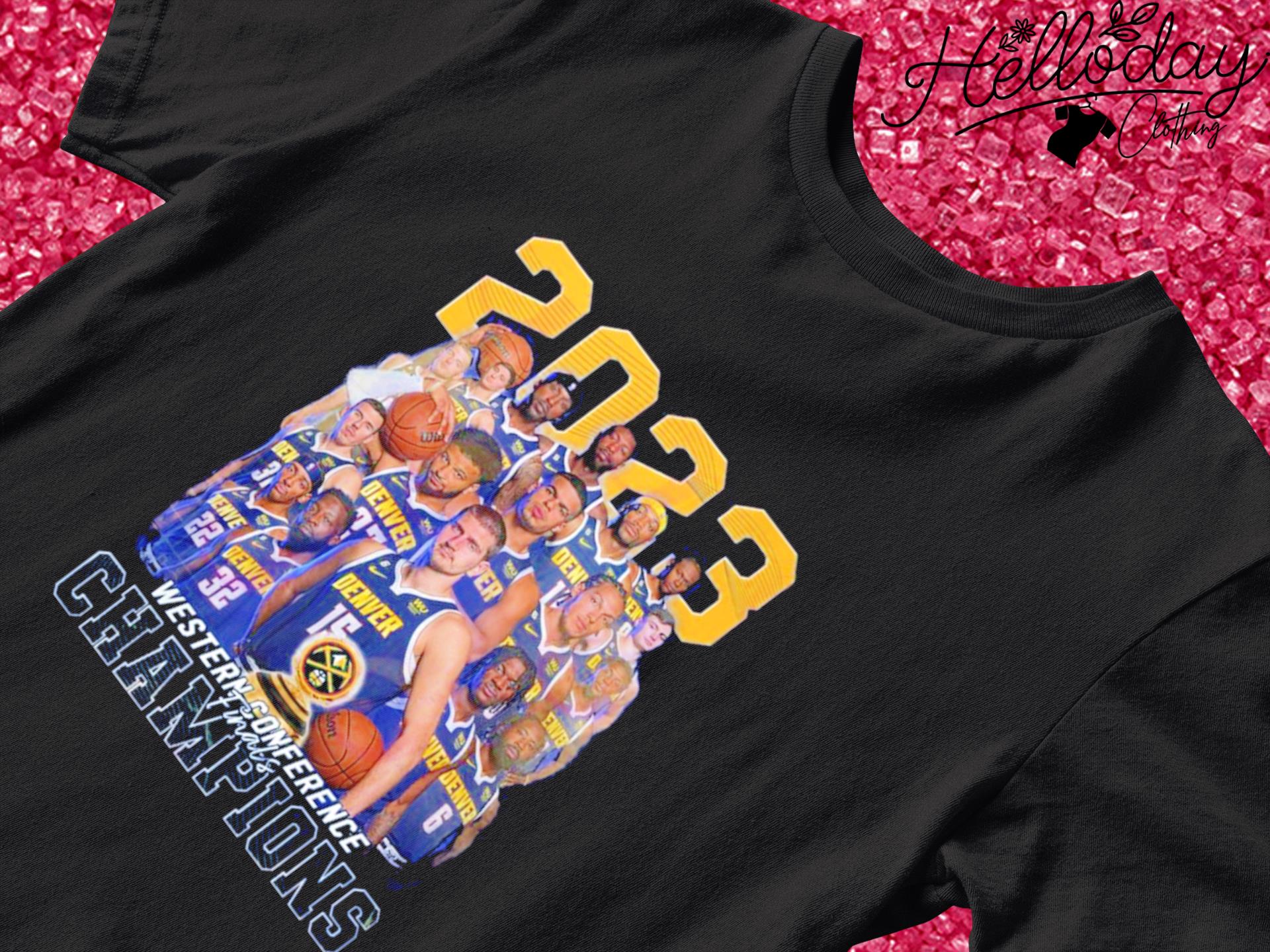 Denver Nuggets 2023 Western Conference Champions T-shirt