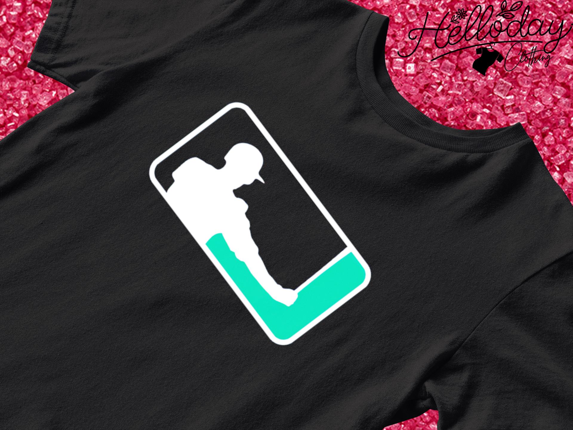 Ichiro Baseball logo parody shirt