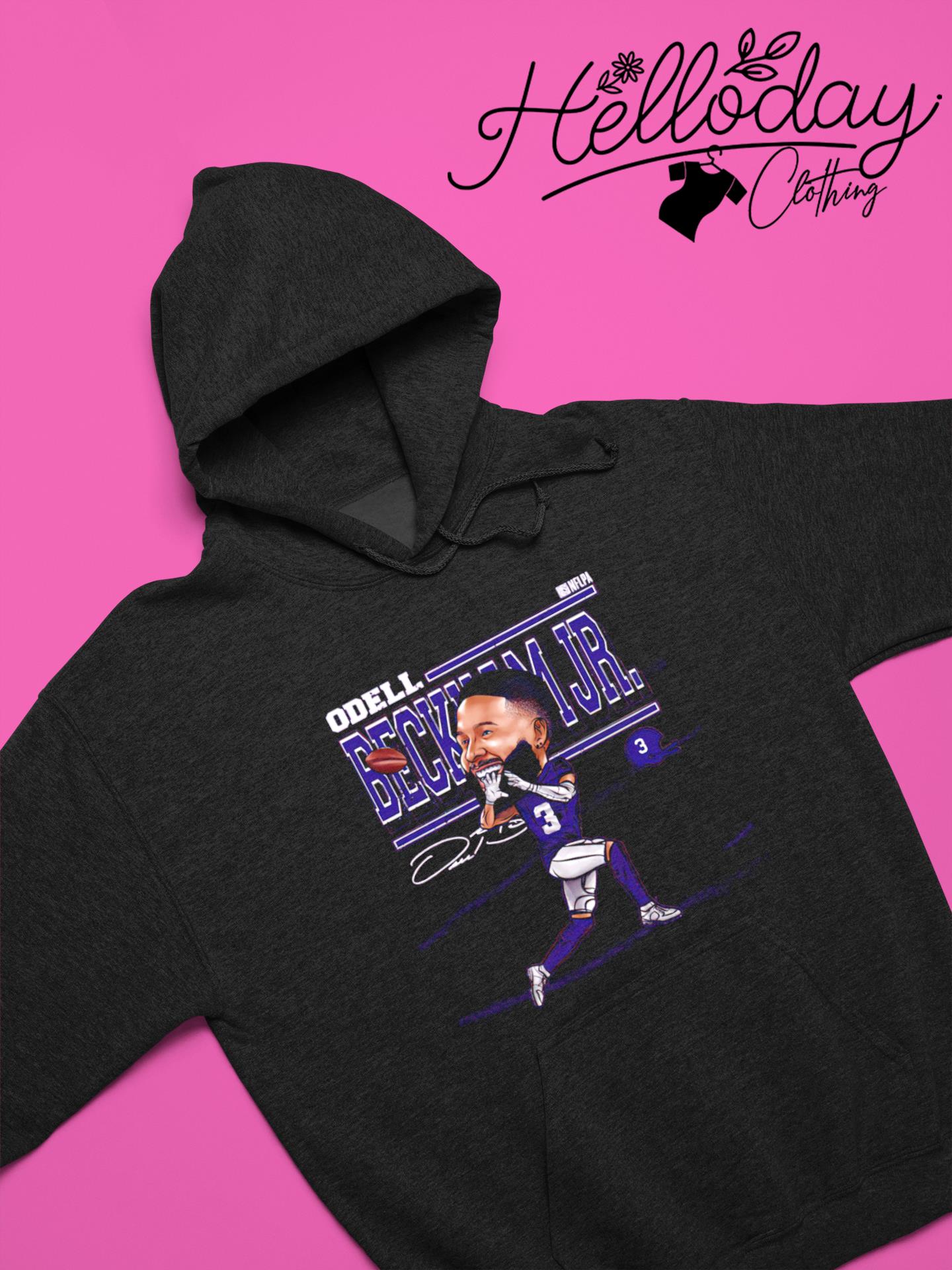 Odell Beckham Jr. Baltimore Cartoon Signature Shirt