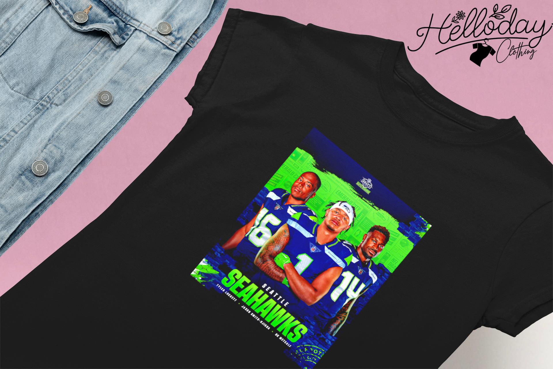 Official d.K. Metcalf Seattle Blur signature shirt, hoodie, sweater and  tank top