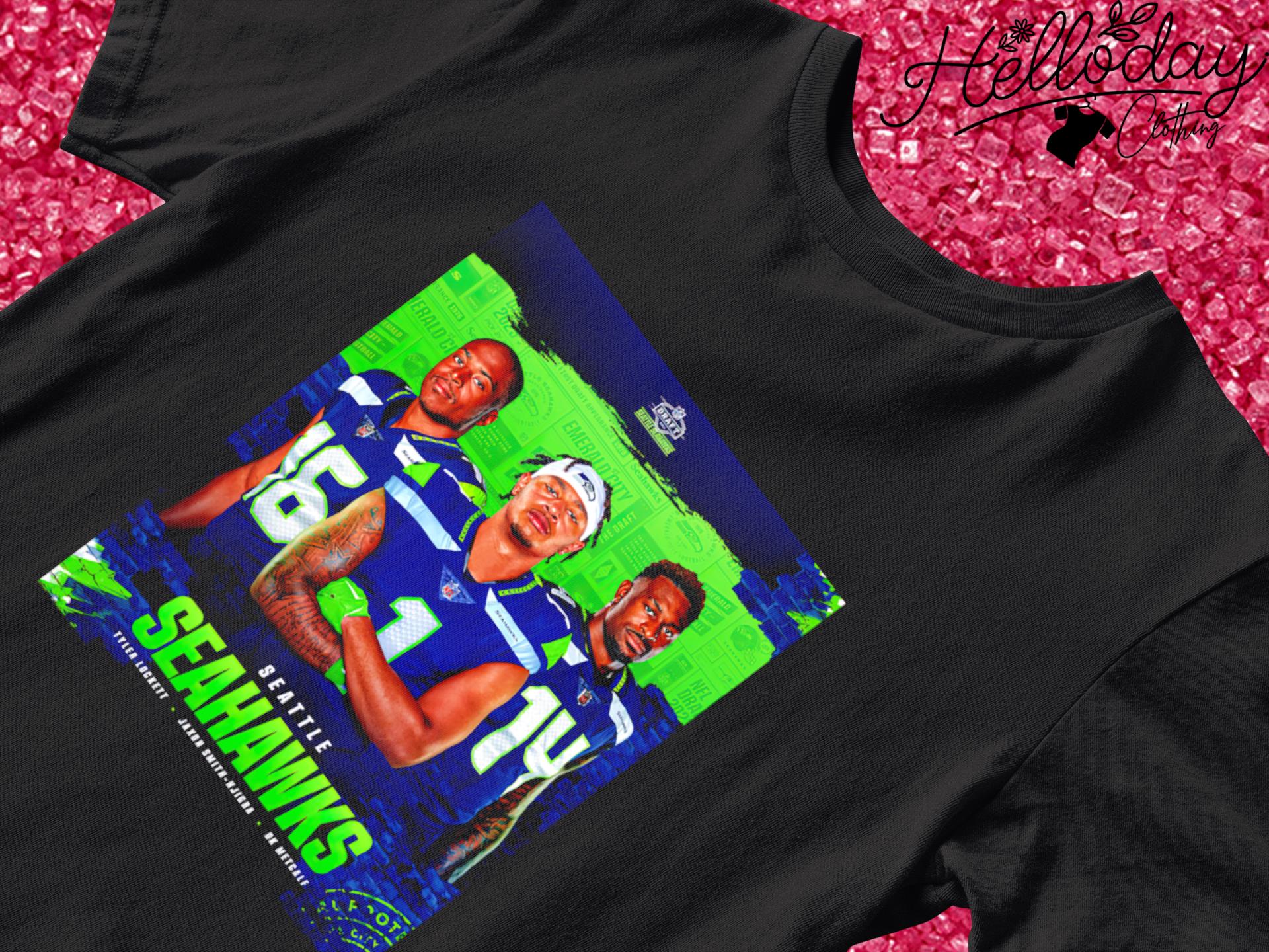 NFL Draft 2023 Seattle Seahawks Tyler Lockett Jaxon Smith Njigba DK Metcalf  shirt, hoodie, sweater, long sleeve and tank top