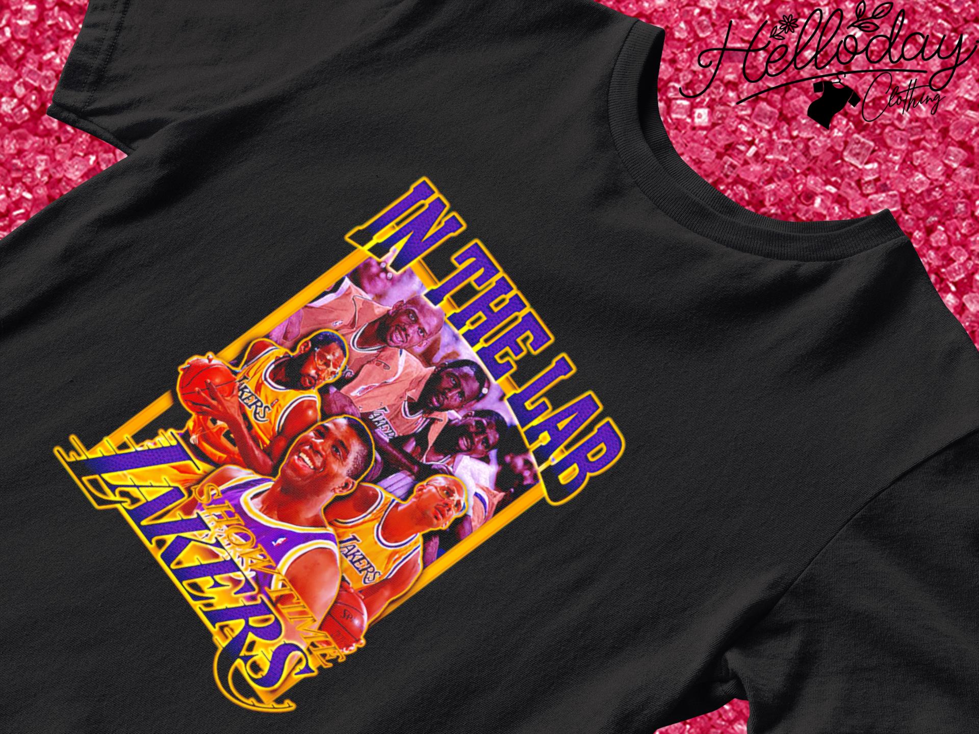 Showtime Lakers in the Lab shirt