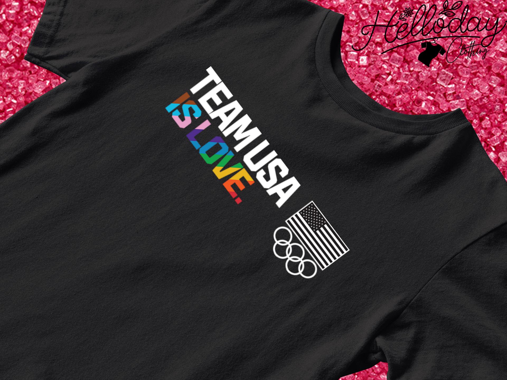 Team USA Olympics LGBT Pride shirt