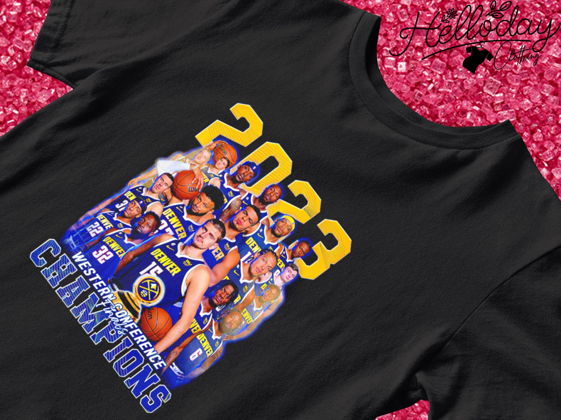 Western Conference Champions 2023 Denver Nuggets Deafeat Lakers shirt