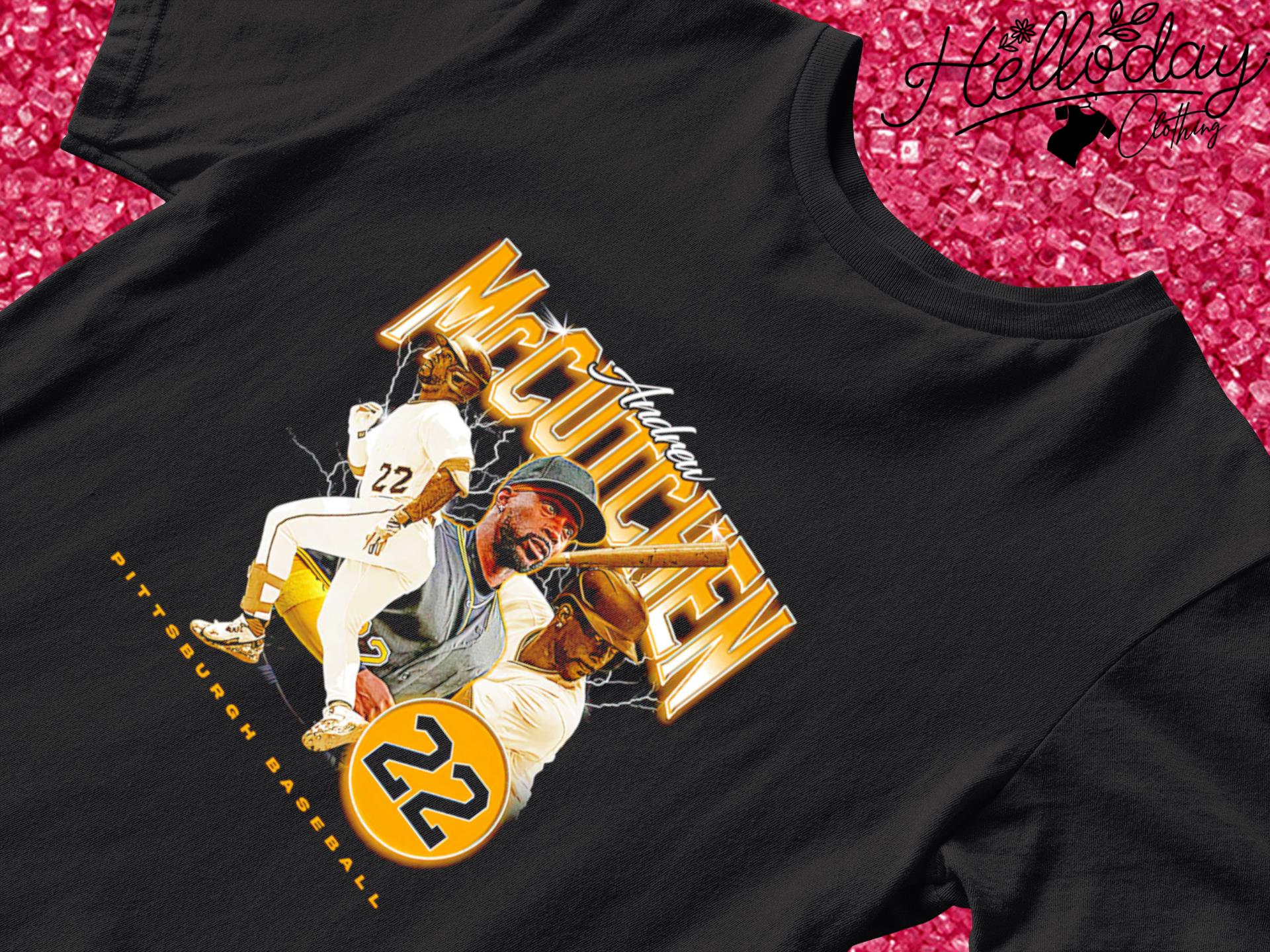 Andrew McCutchen 22 Pittsburgh Pirates baseball player Vintage shirt,  hoodie, sweater, long sleeve and tank top